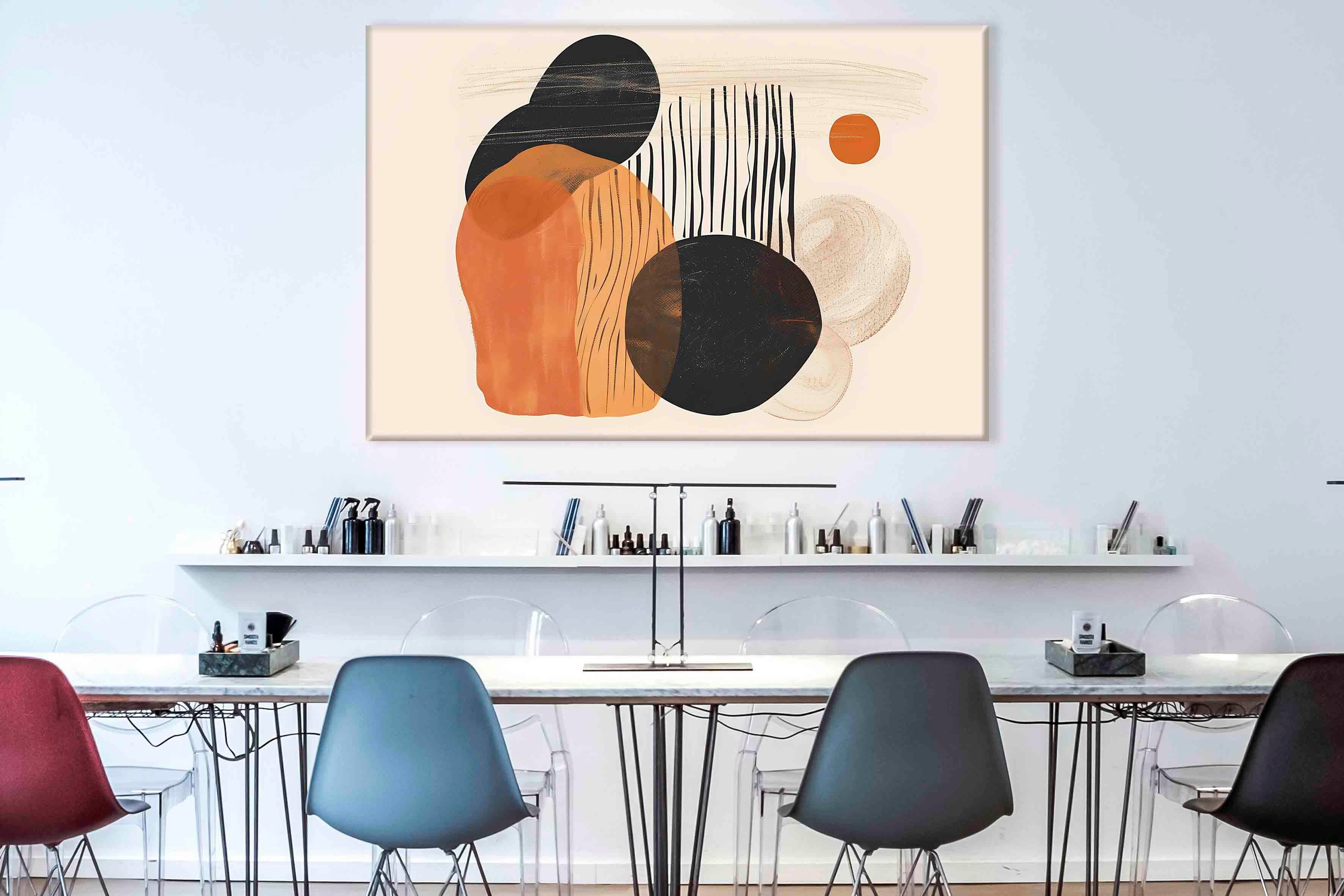 Abstract Touch | Yağlıboya dokulu canvas baskı