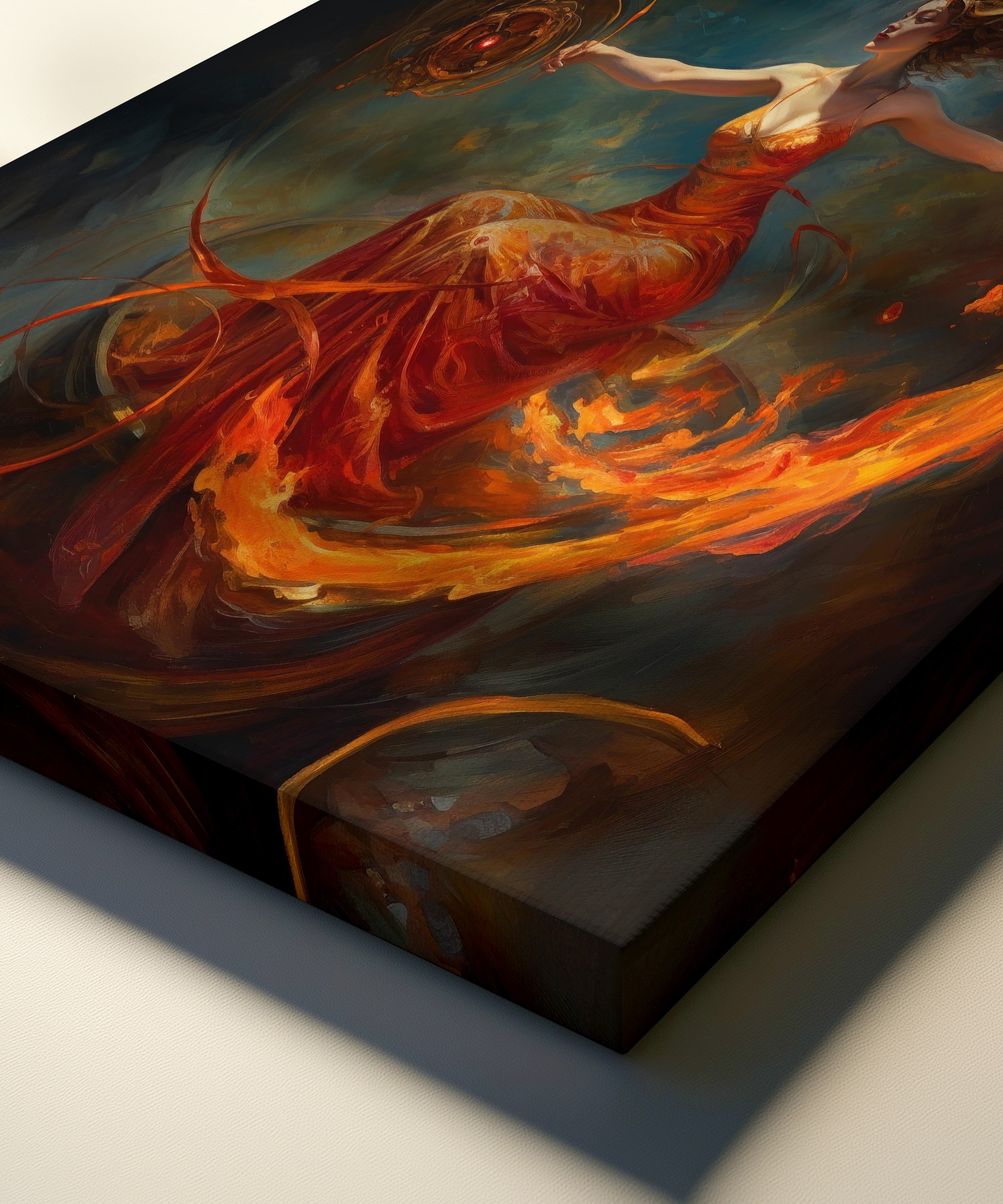 Alevin Hükmü | Yağlı Boya Dokulu Canvas Baskı