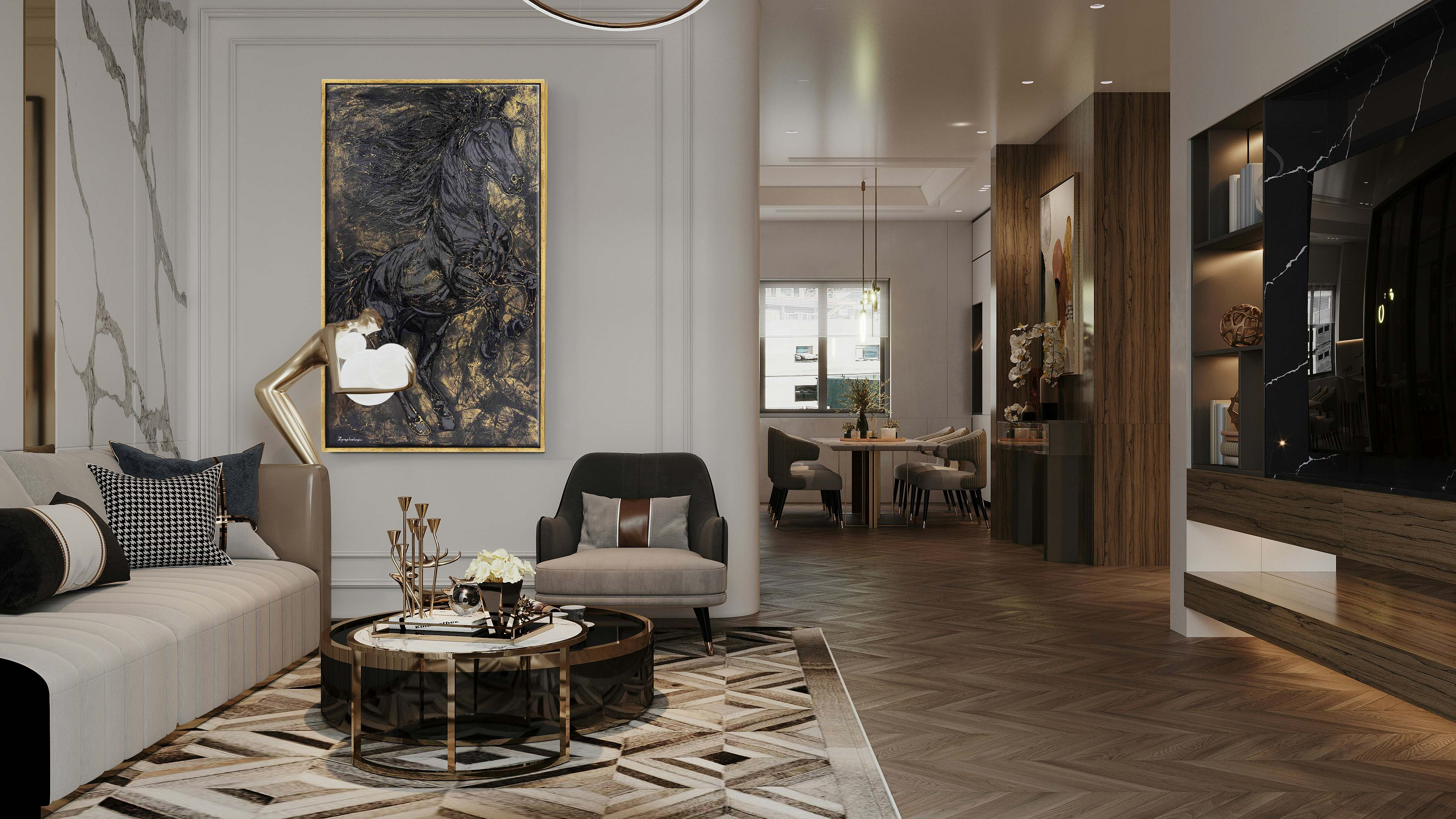 Altın Yele | Yağlı Boya Tablo