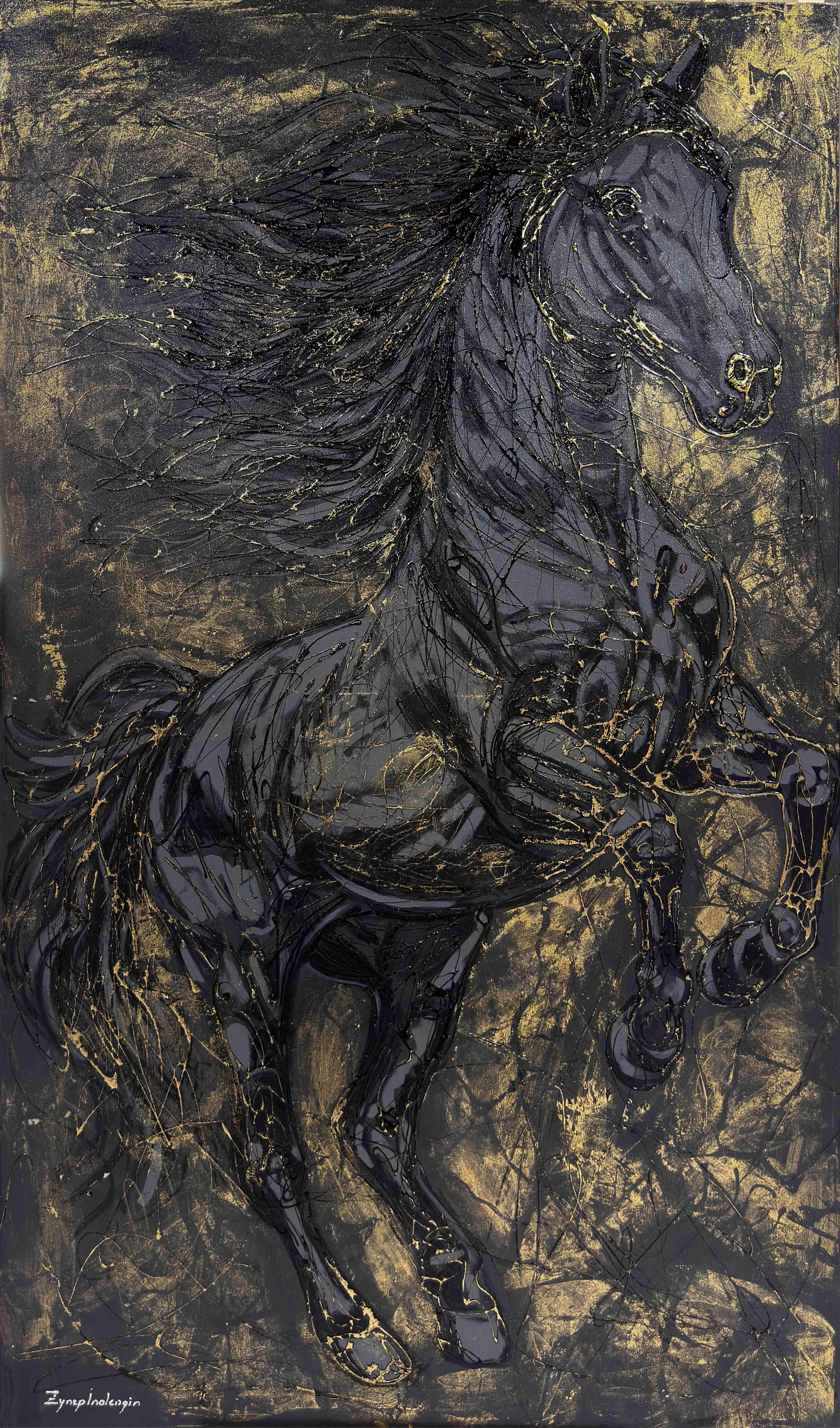 Altın Yele | Yağlı Boya Tablo