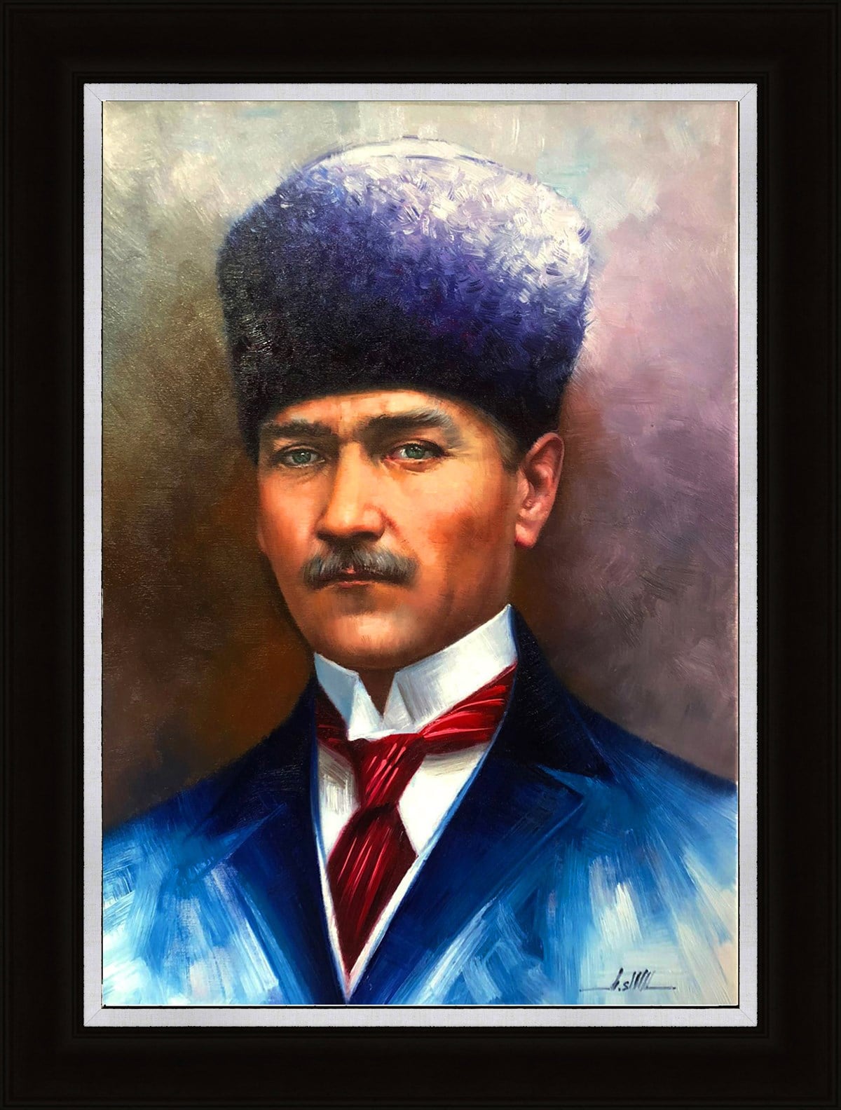 ATA Portre | Yağlı Boya TabloKlasikler