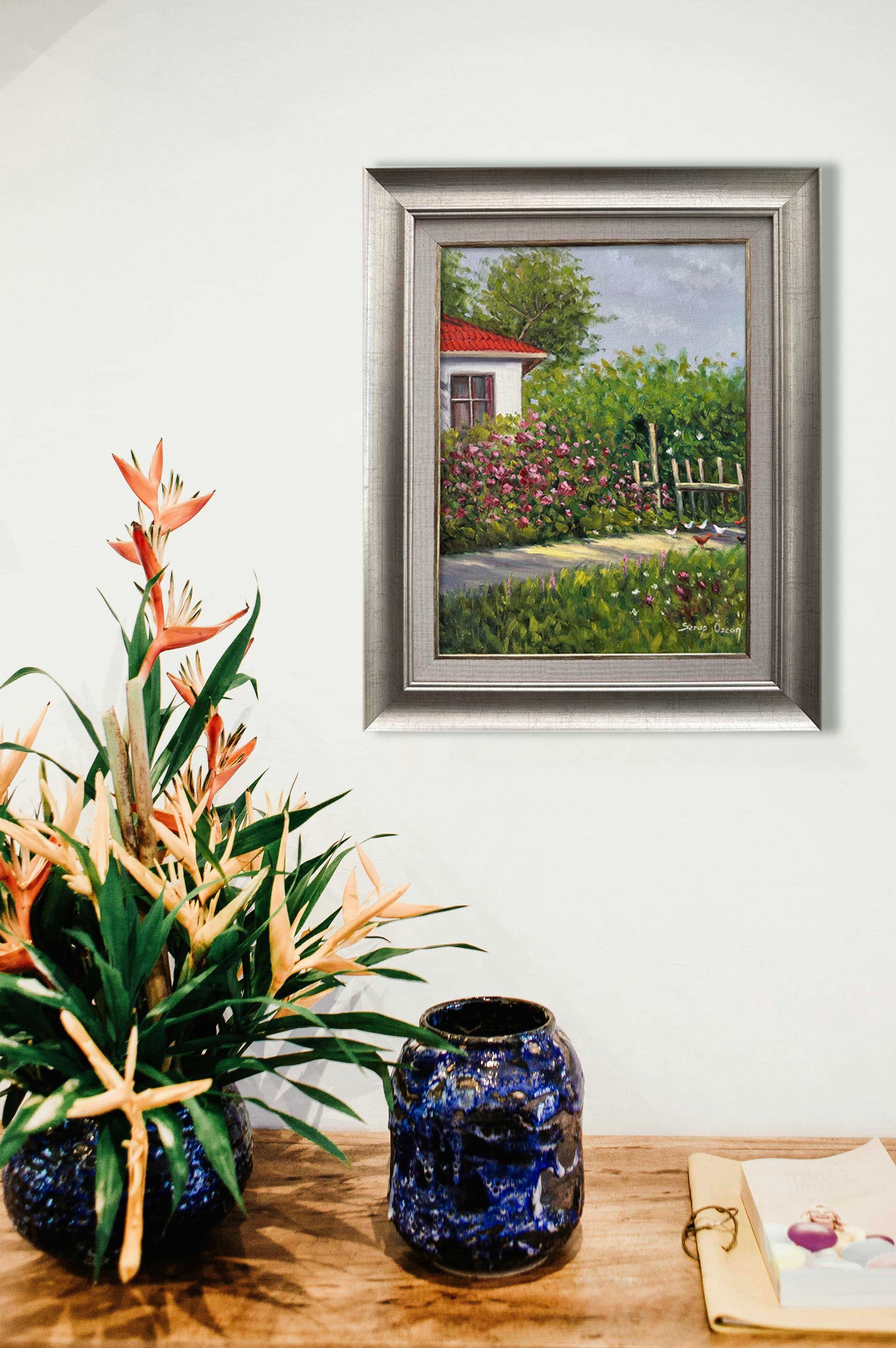 Bahçe Gülleri | Yağlı Boya Tablo