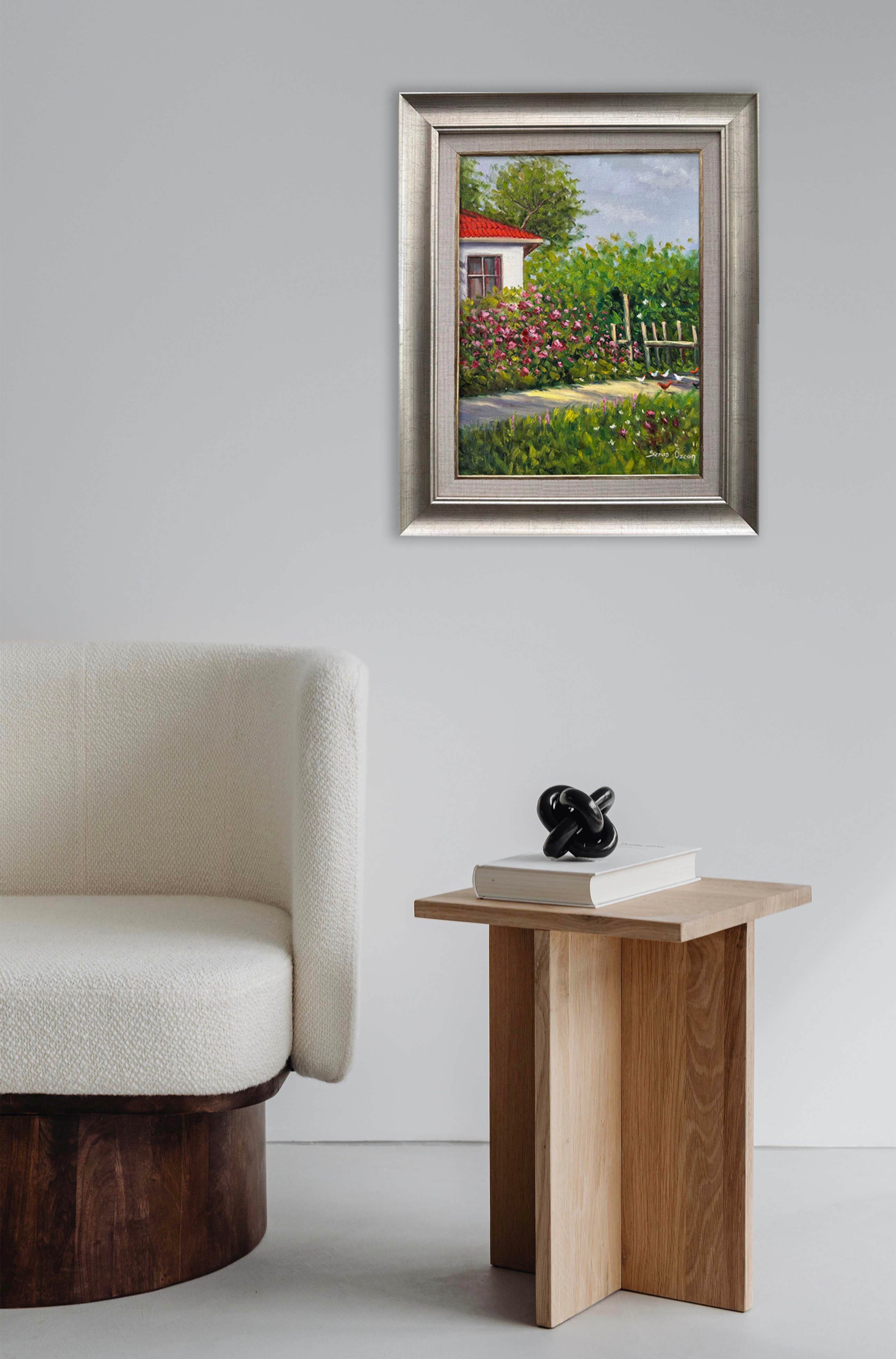 Bahçe Gülleri | Yağlı Boya Tablo