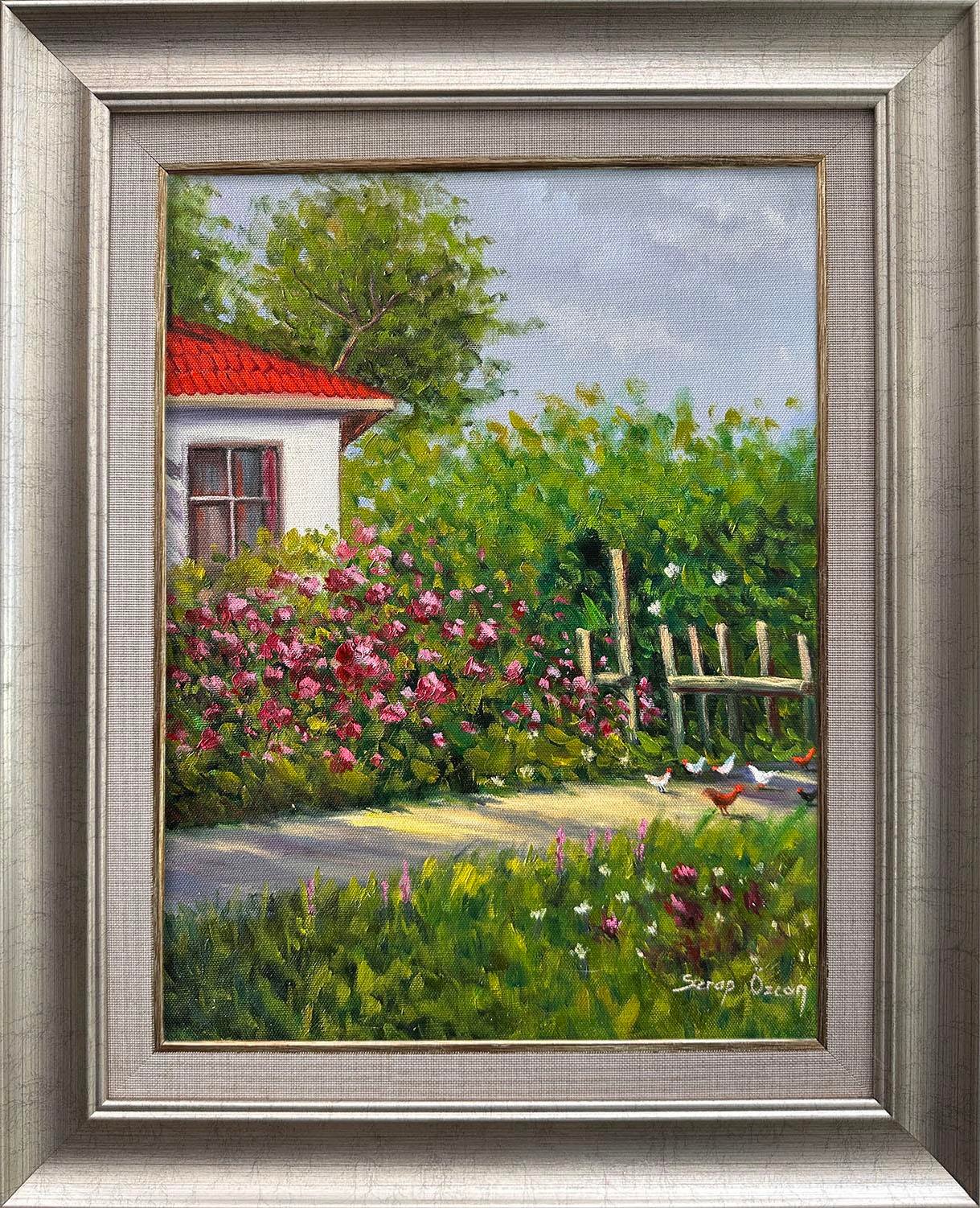 Bahçe Gülleri | Yağlı Boya Tablo