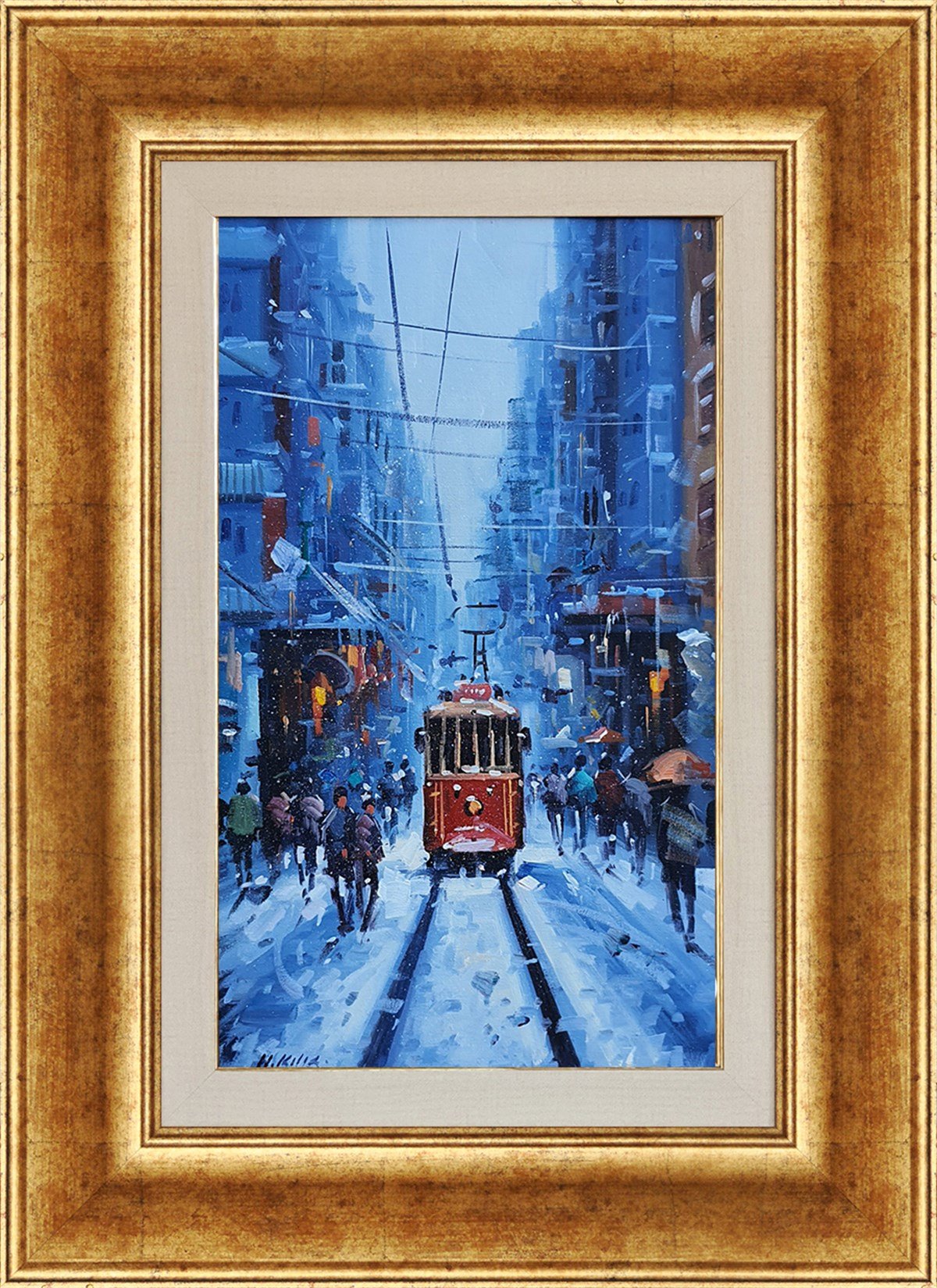 Beyoğlu | Yağlı Boya TabloKüçük ebat atblolar