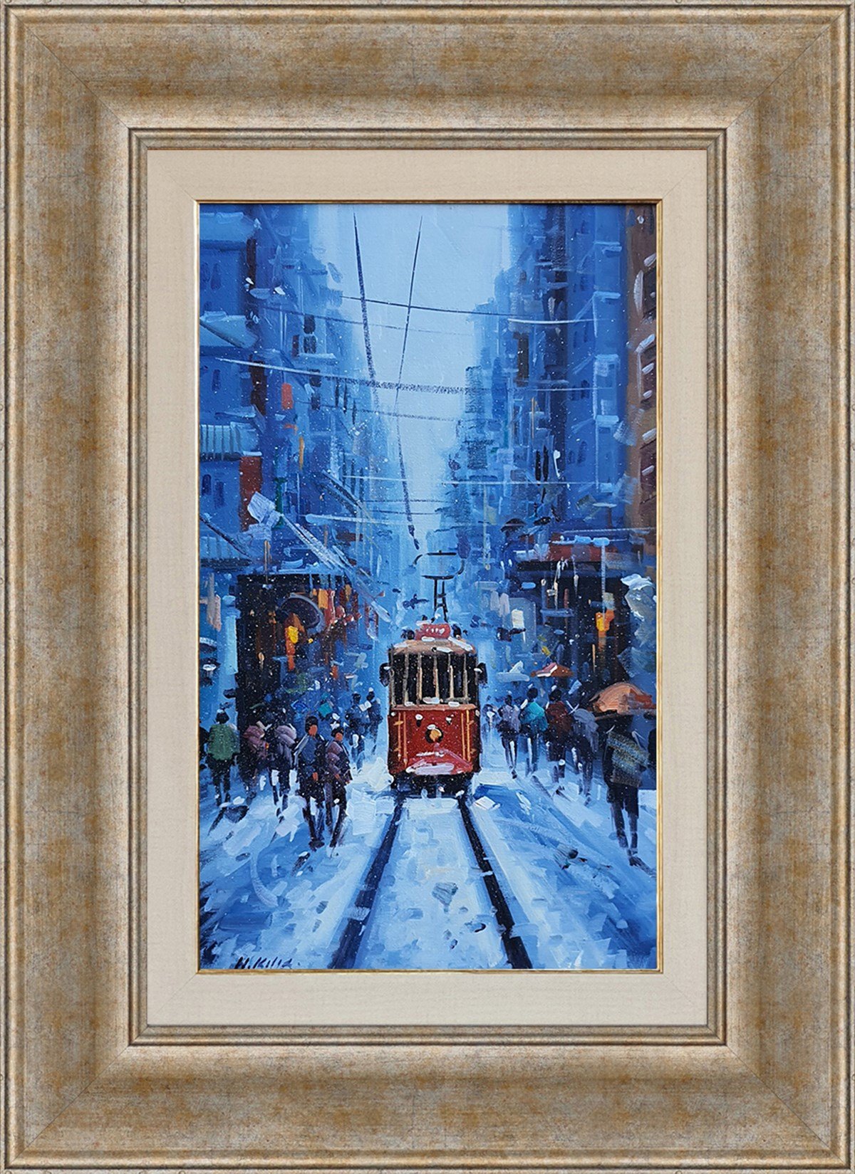 Beyoğlu | Yağlı Boya TabloKüçük ebat atblolar