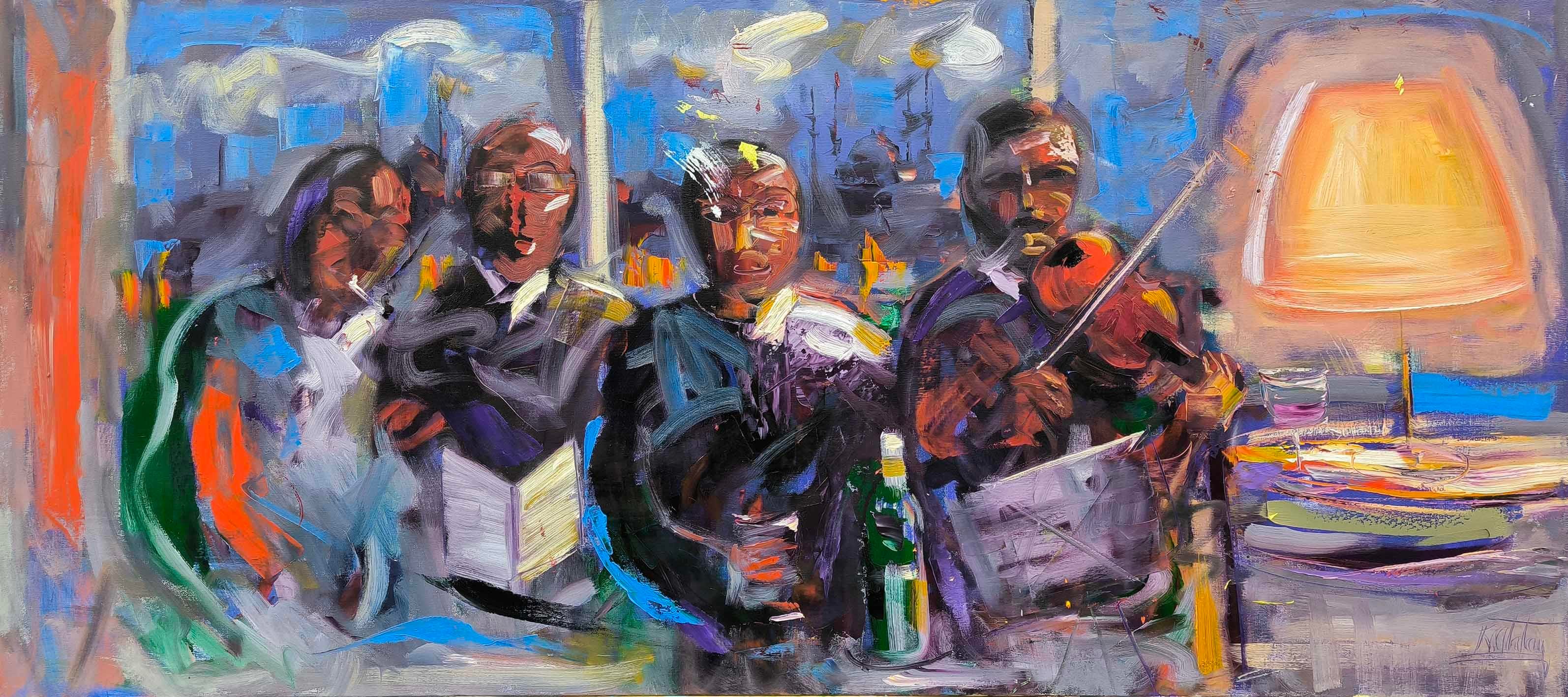 Buselik Makamı | Yağlı Boya Tablo