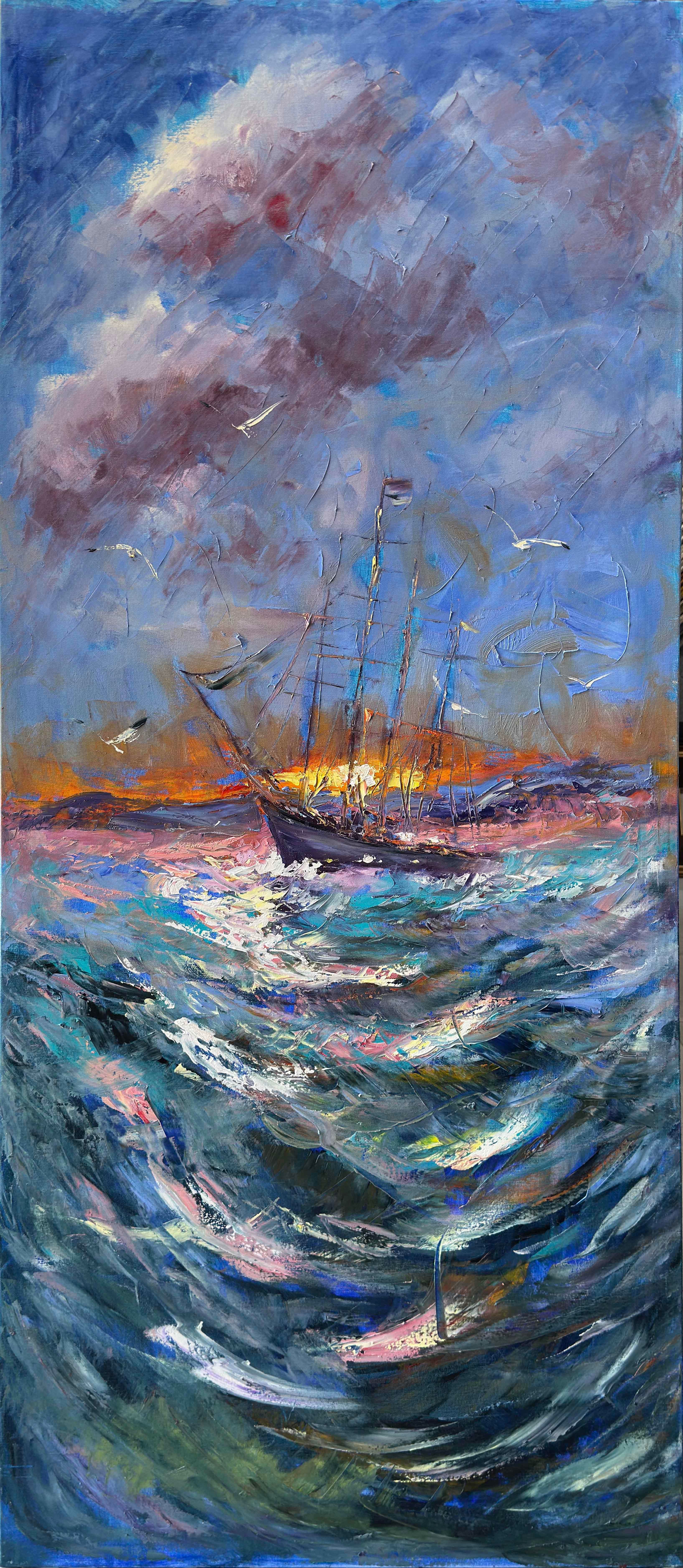 Dalgalar da Efsane  | Yağlı Boya Tablo