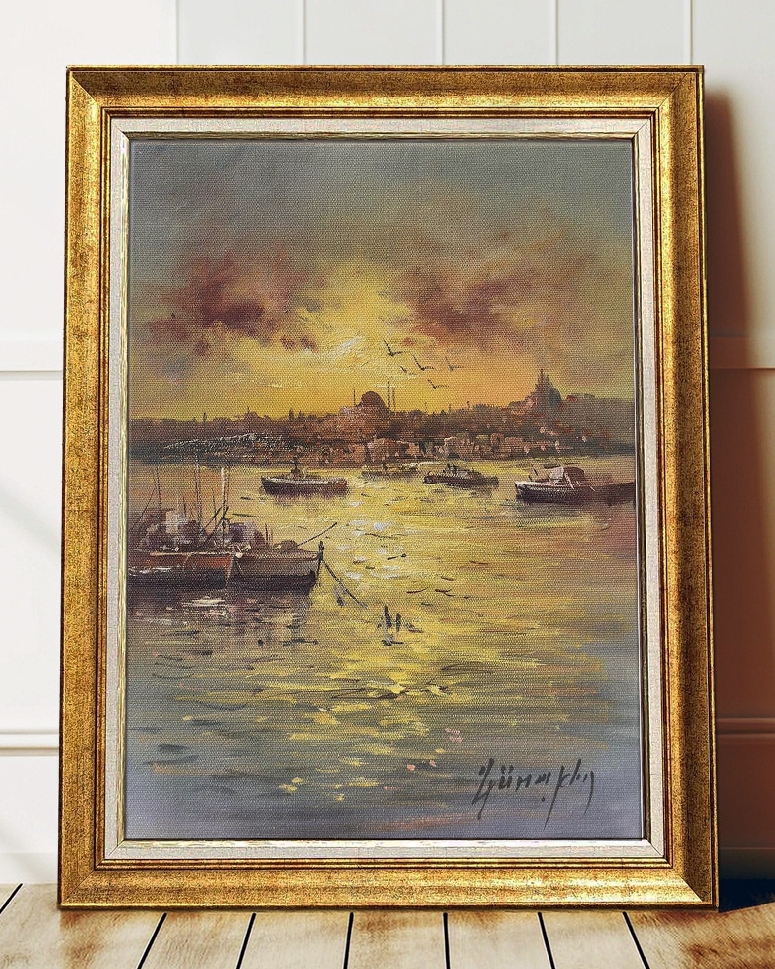 Dalgalı Düşler | Yağlı Boya Tablo