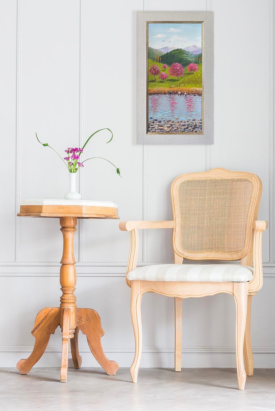 Derede Çamaşır Yıkamak | Yağlı Boya Tablo 