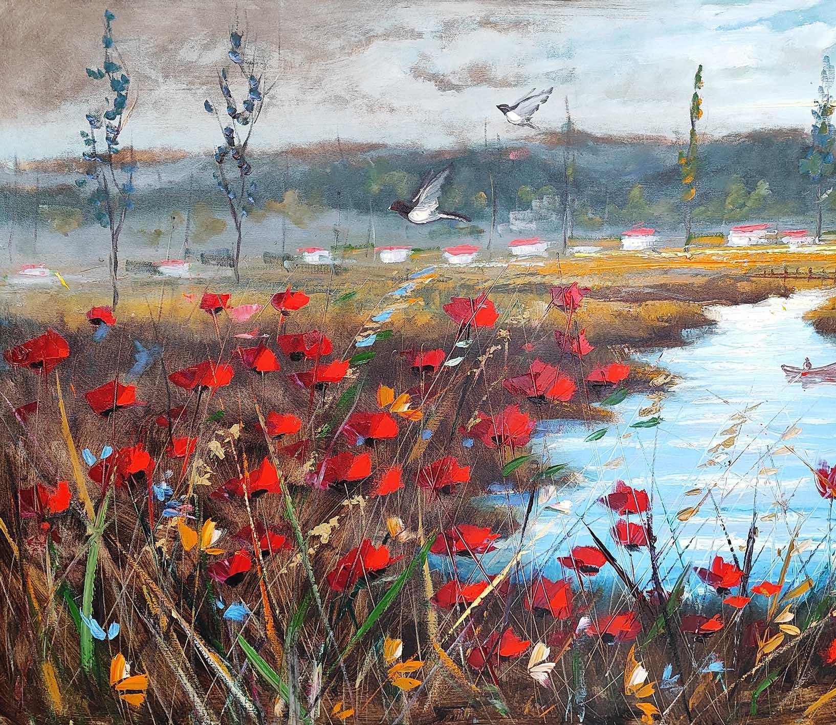 Doğa Temalı Tablolarkozaart galeri | El yapımı orjinal yağlı boya tablo satış sitesi