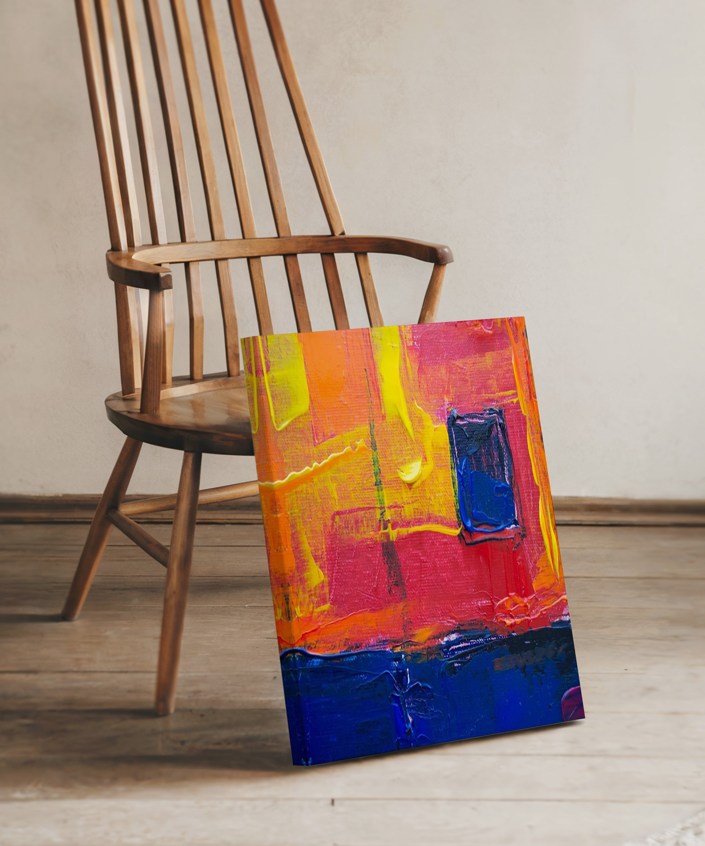 Dokular | Yağlıboya dokulu canvas baskı