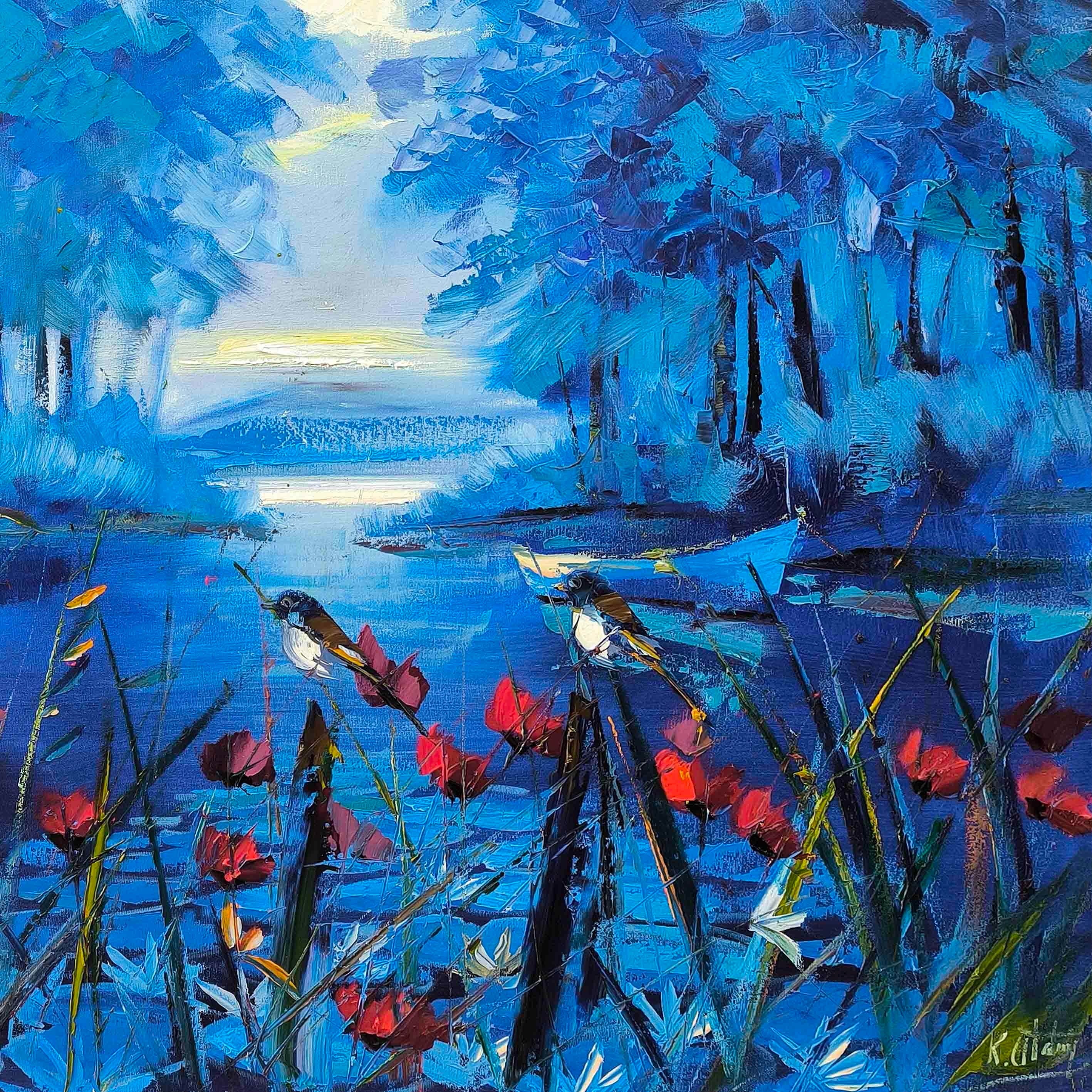 Düşsel Manzara | Yağlı Boya Tablo