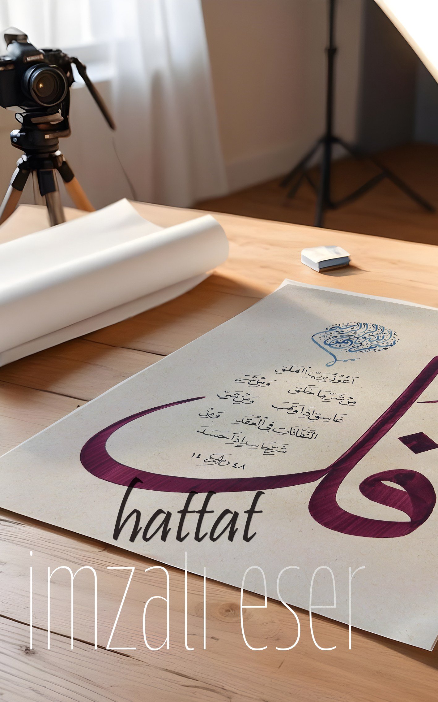 FELAK SURESİ  HAT SANATI