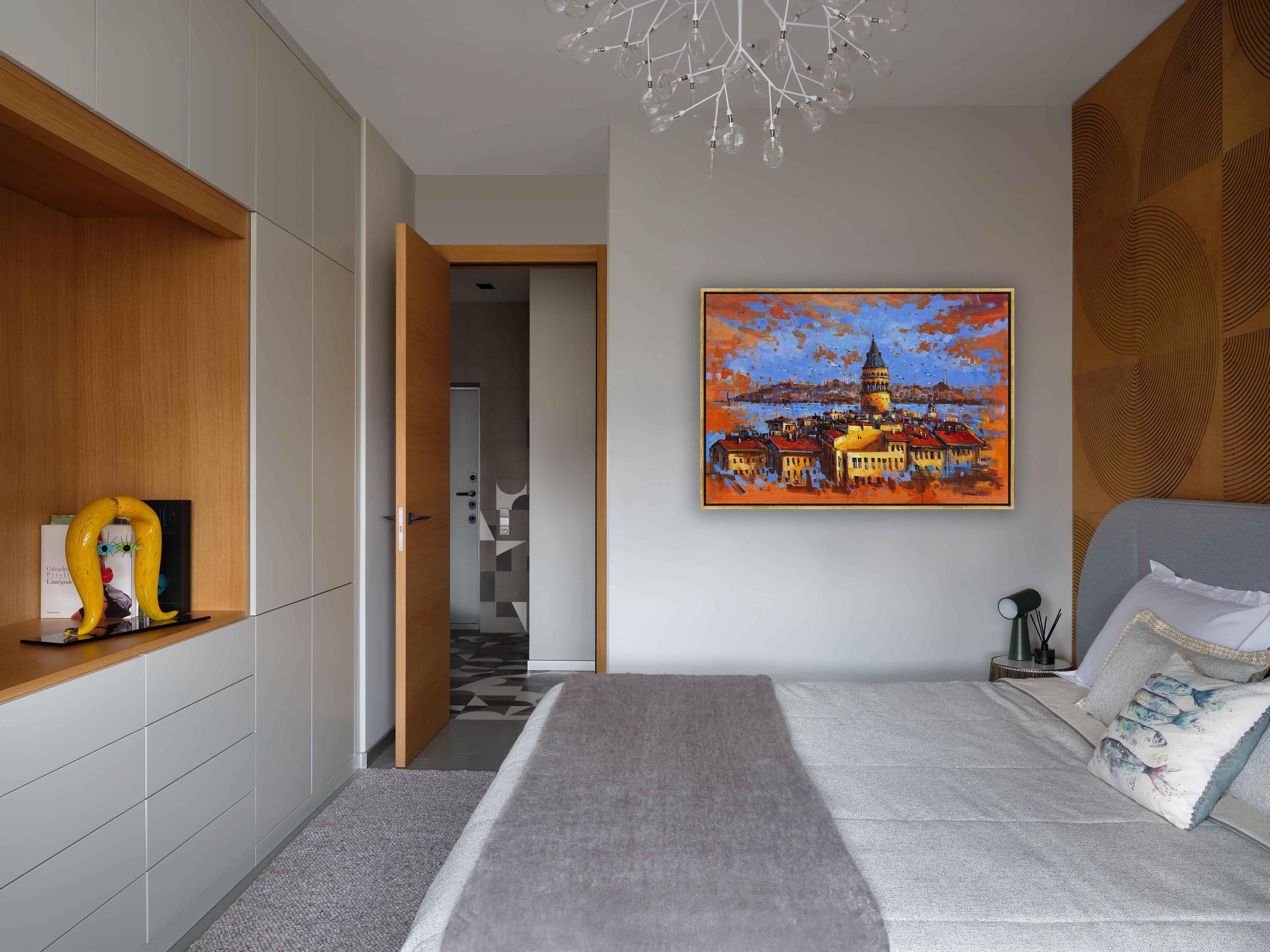 Galata da Sonbahar Esintisi | Yağlı Boya Tablo