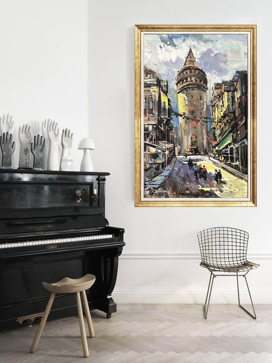 Galata Klasiği | Yağlı Boya Tablo