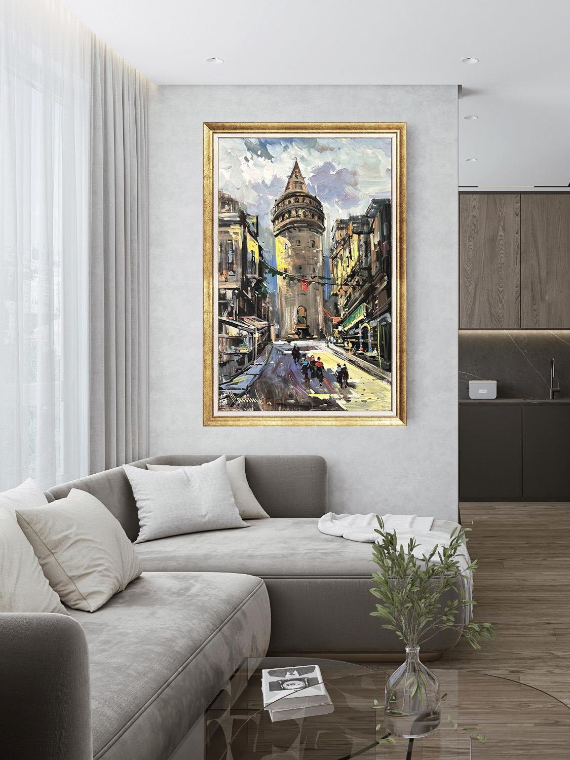 Galata Klasiği | Yağlı Boya Tablo