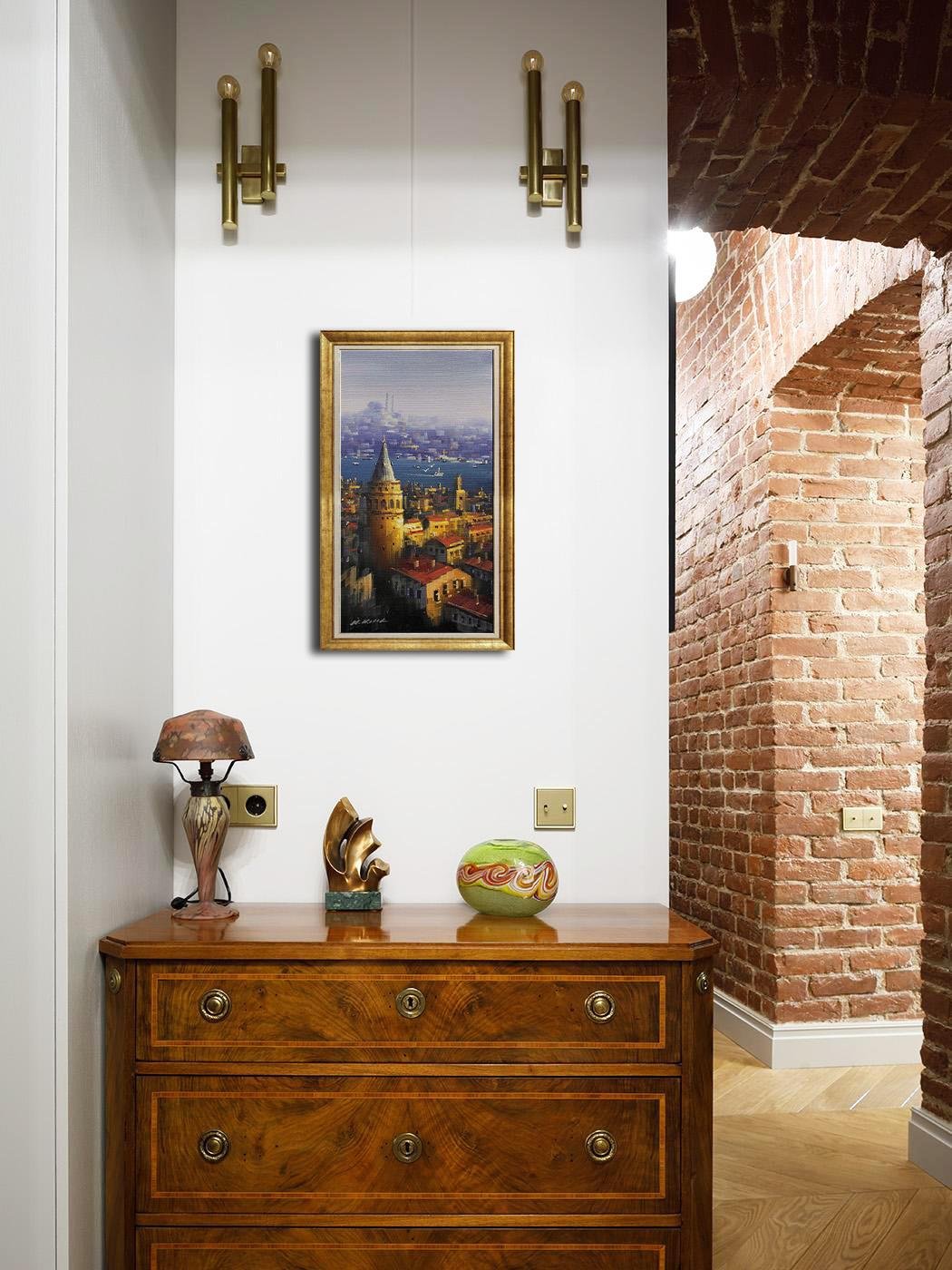 Galata Sokakları | Yağlı Boya Tablo