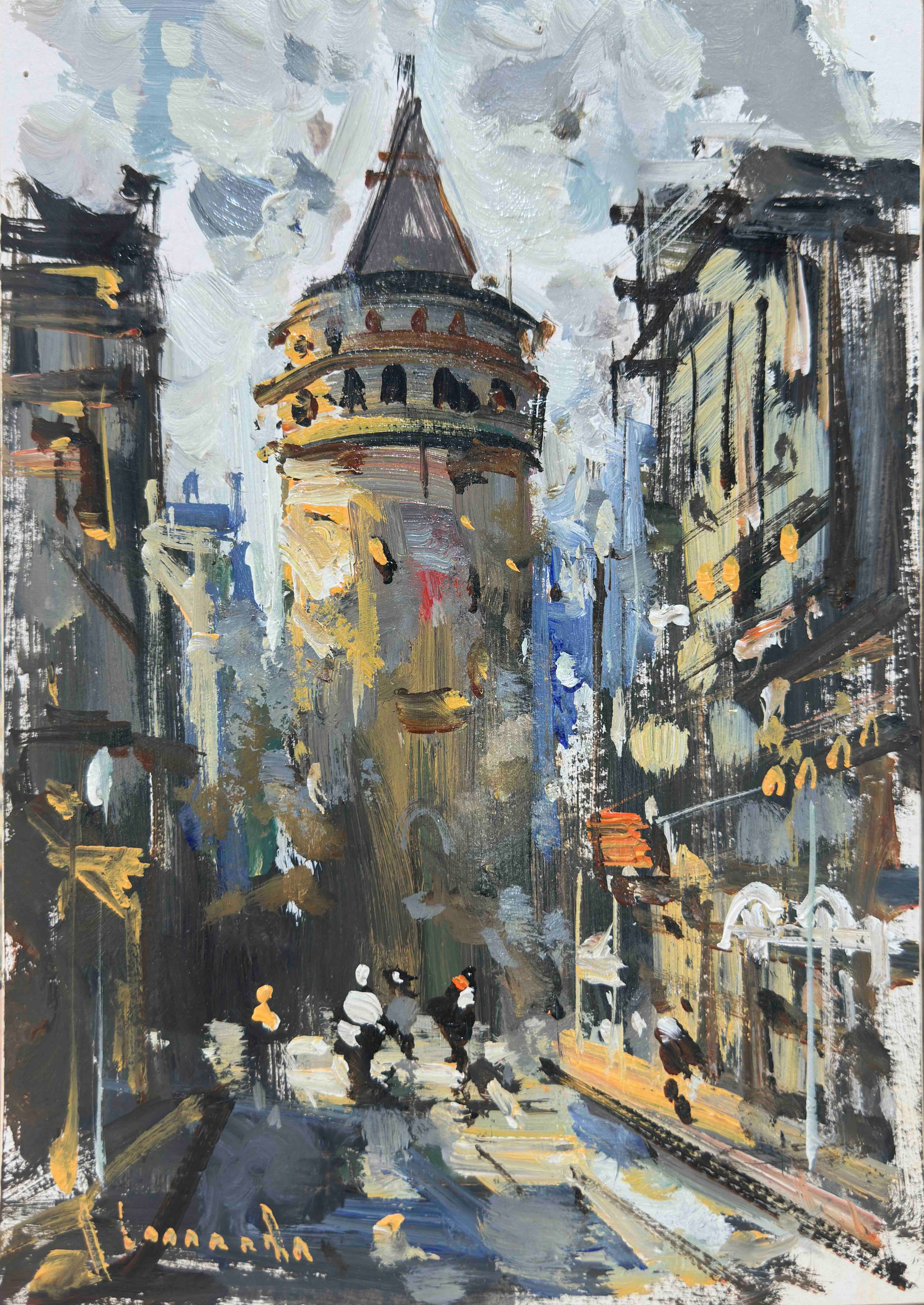 Galata | Yağlı Boya Tablo
