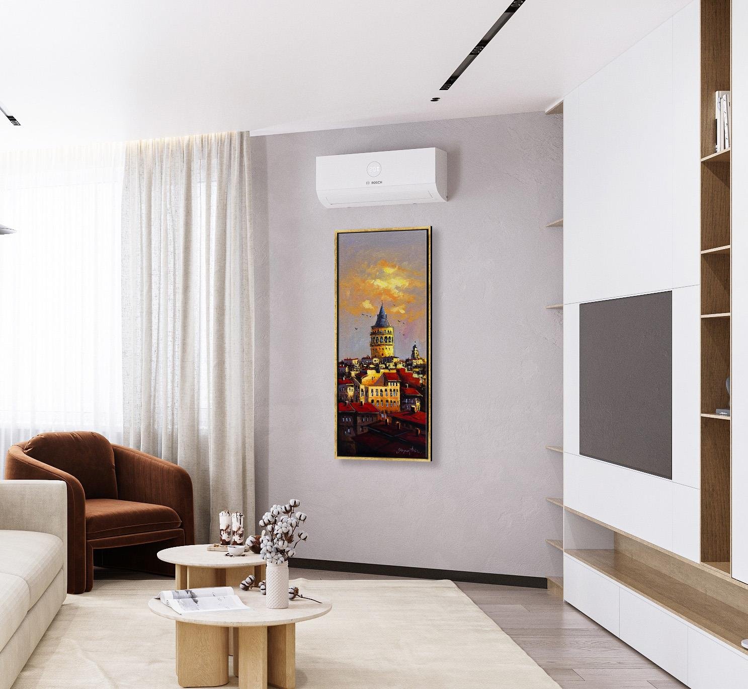 Galatanın Altın Işığı | Yağlı Boya Tablo