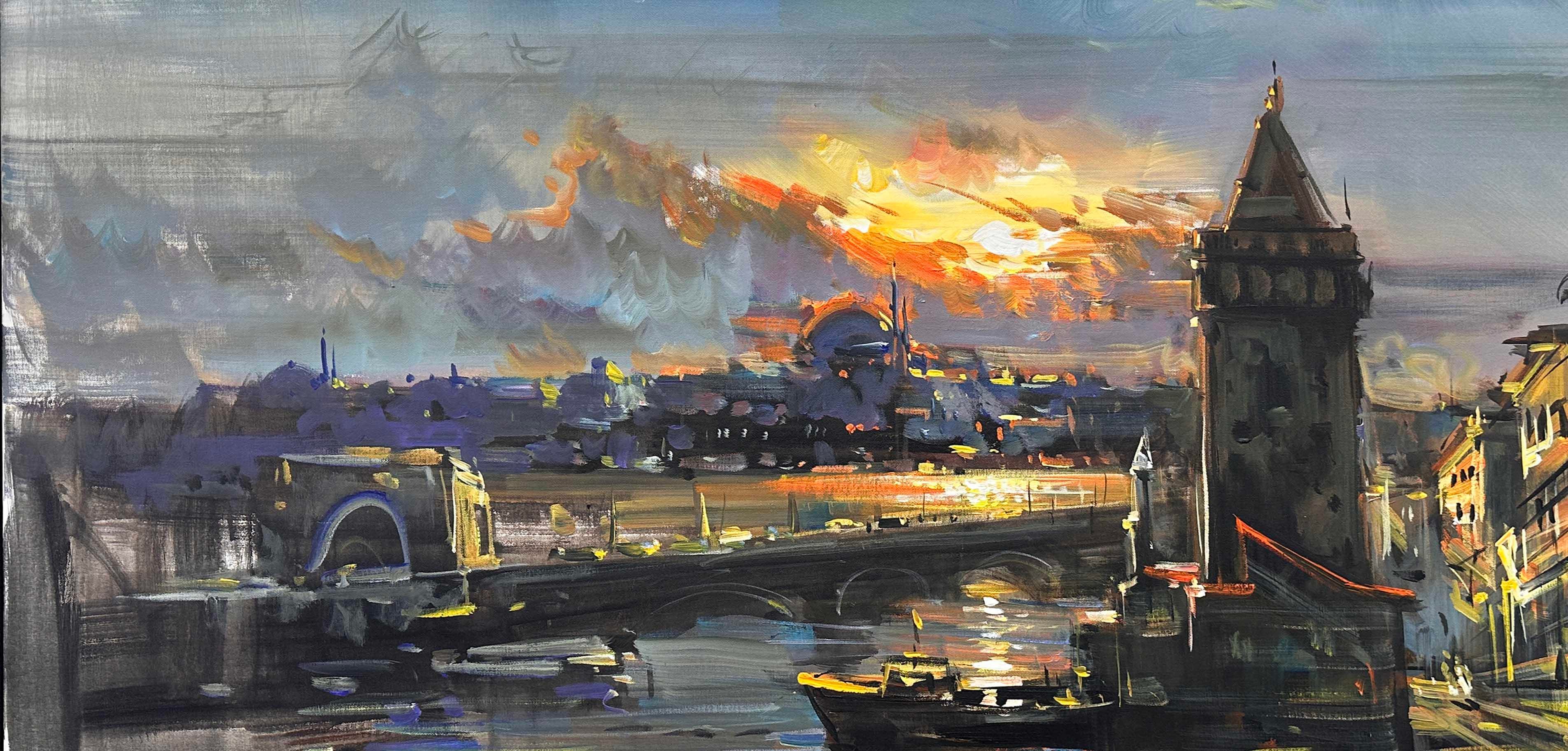 Gizemli Galata | Yağlı Boya Tablo