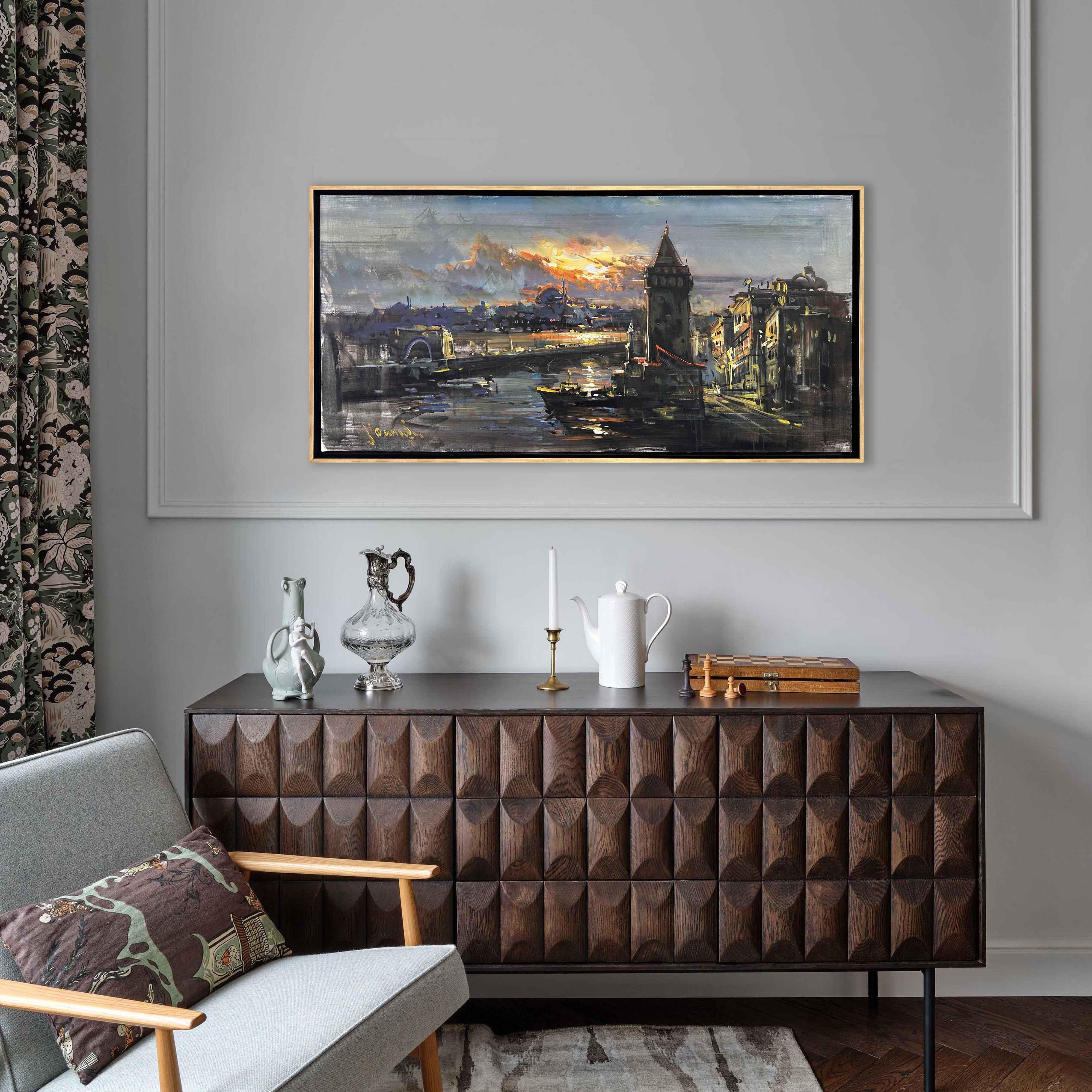 Gizemli Galata | Yağlı Boya Tablo