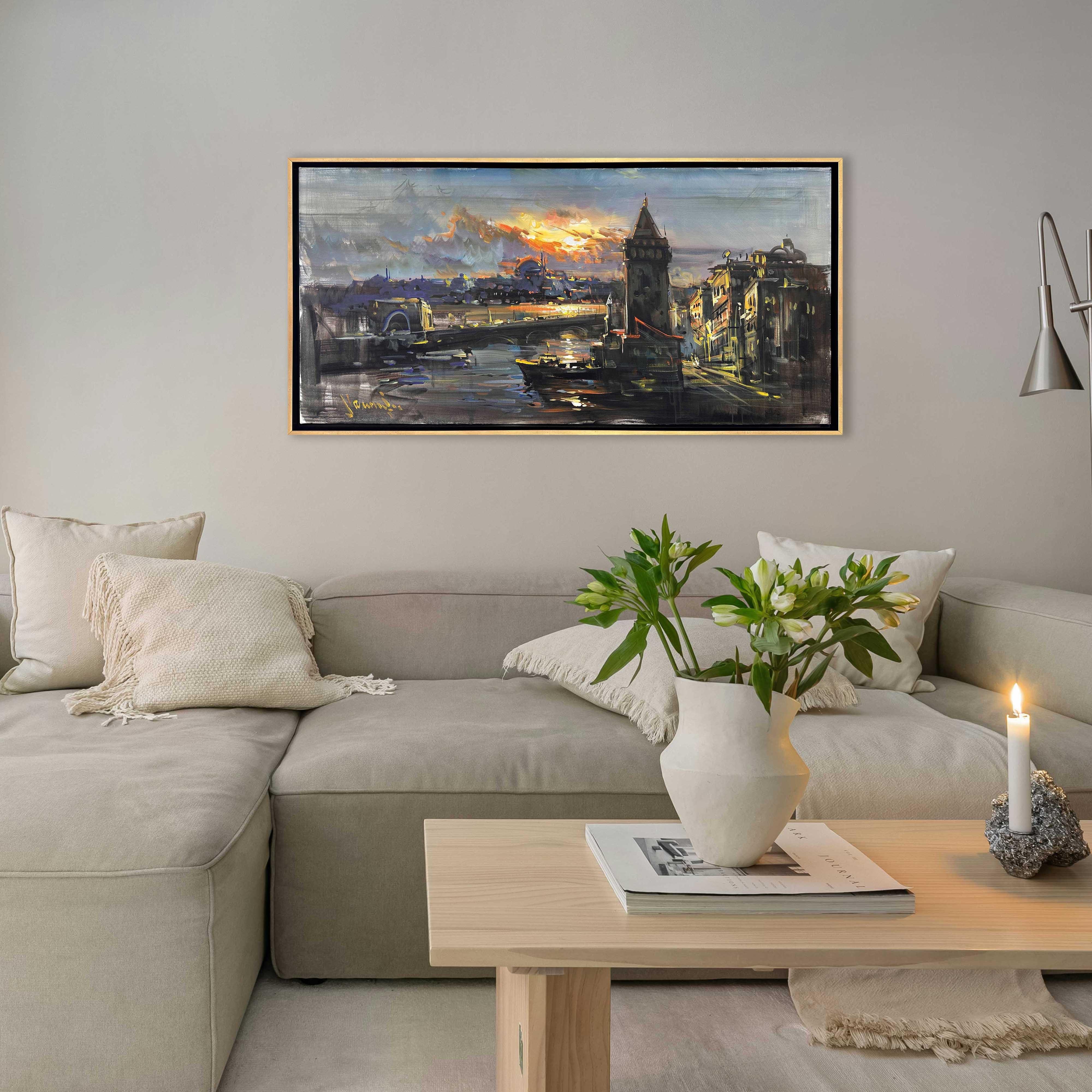 Gizemli Galata | Yağlı Boya Tablo