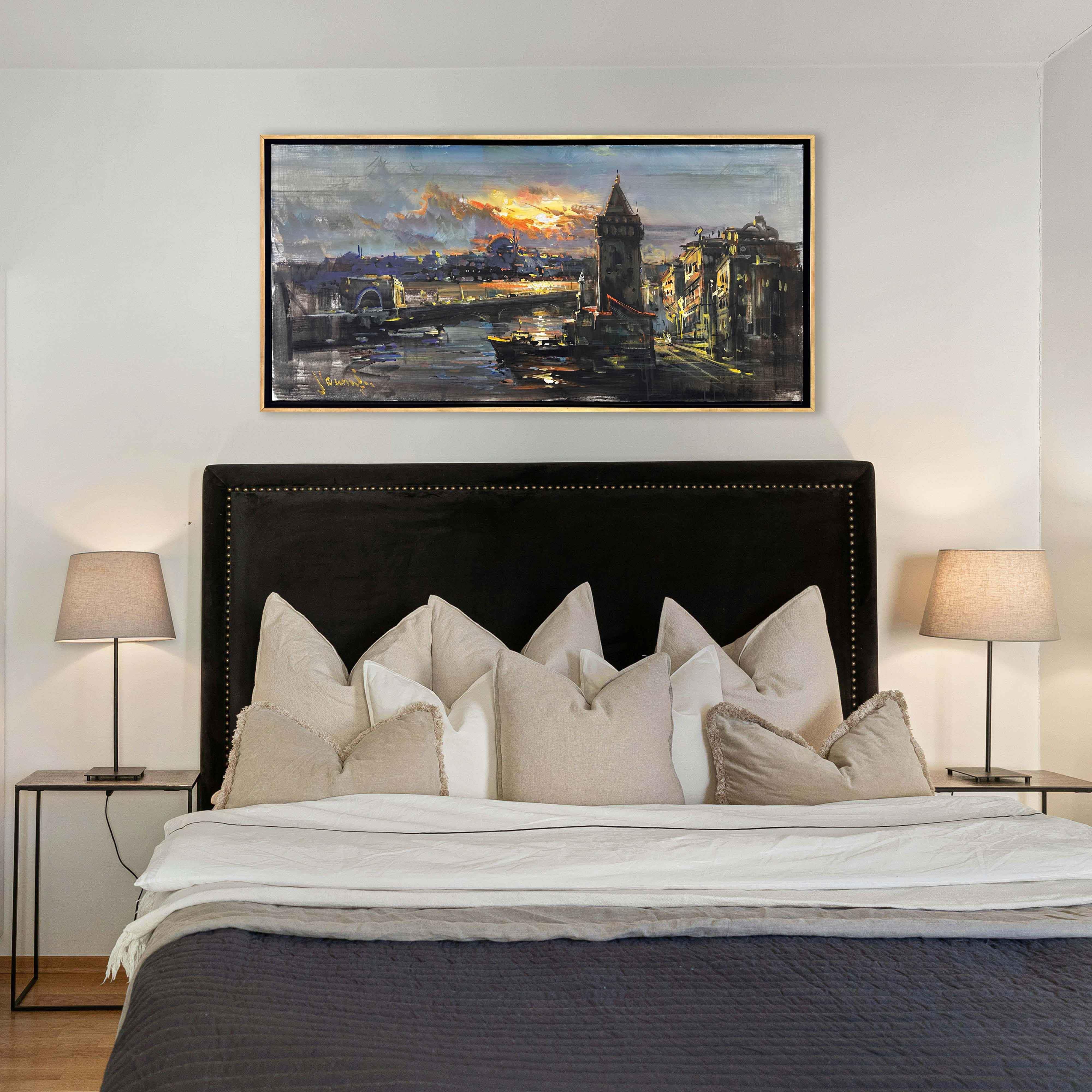 Gizemli Galata | Yağlı Boya Tablo