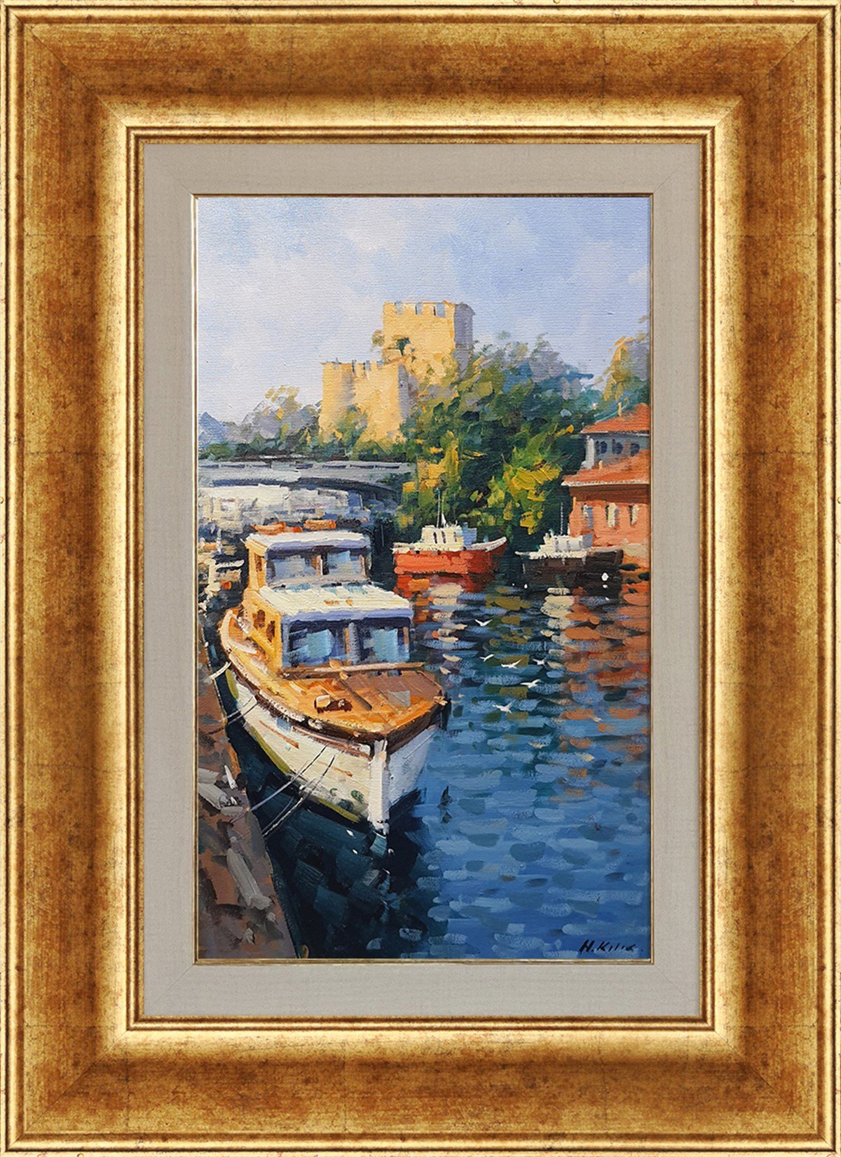 Göksu | Yağlı Boya TabloKüçük ebat atblolar