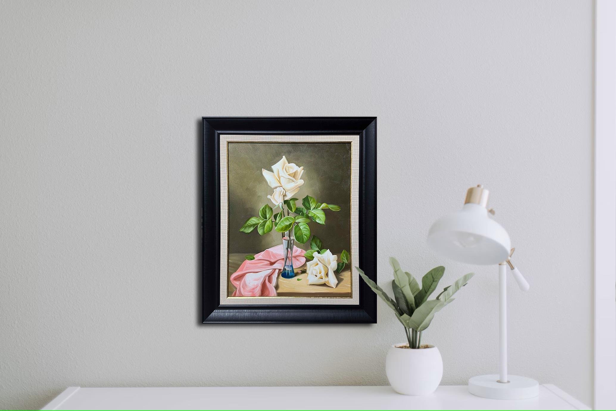 Gönlüm sende çiçeği  | Yağlı Boya Tablo