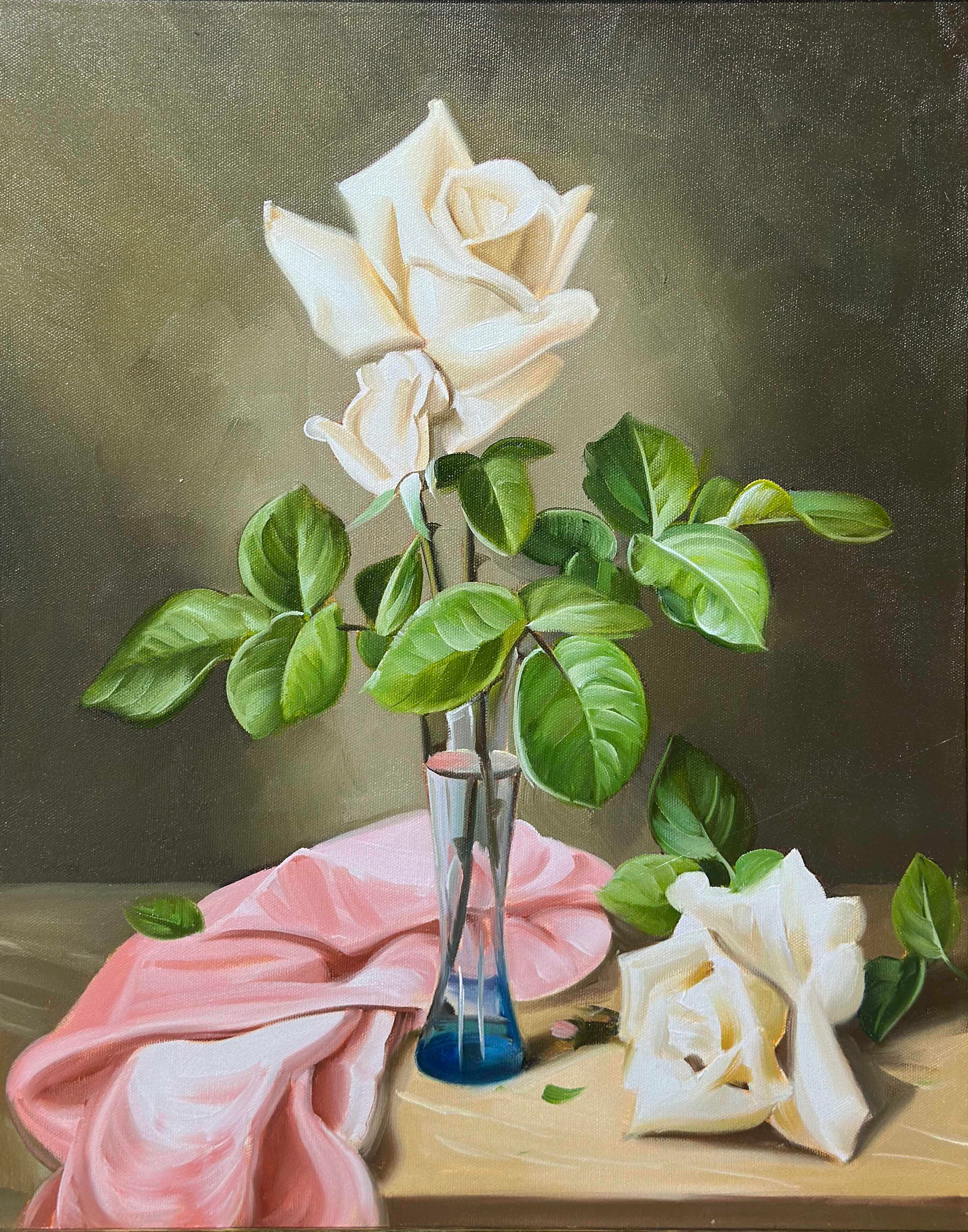 Gönlüm sende çiçeği  | Yağlı Boya Tablo