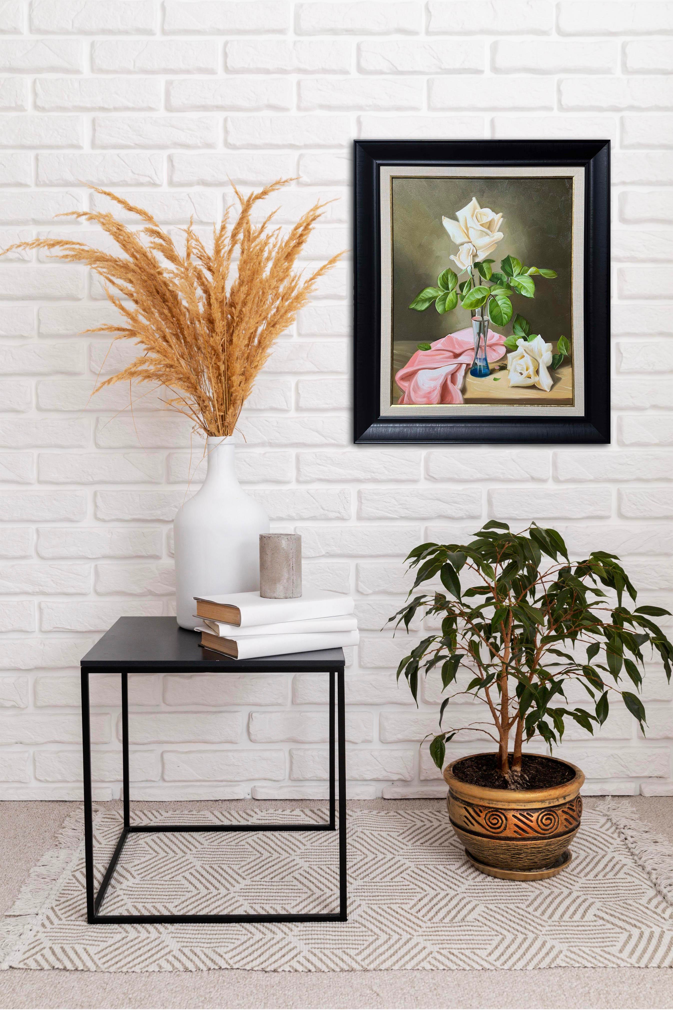 Gönlüm sende çiçeği  | Yağlı Boya Tablo