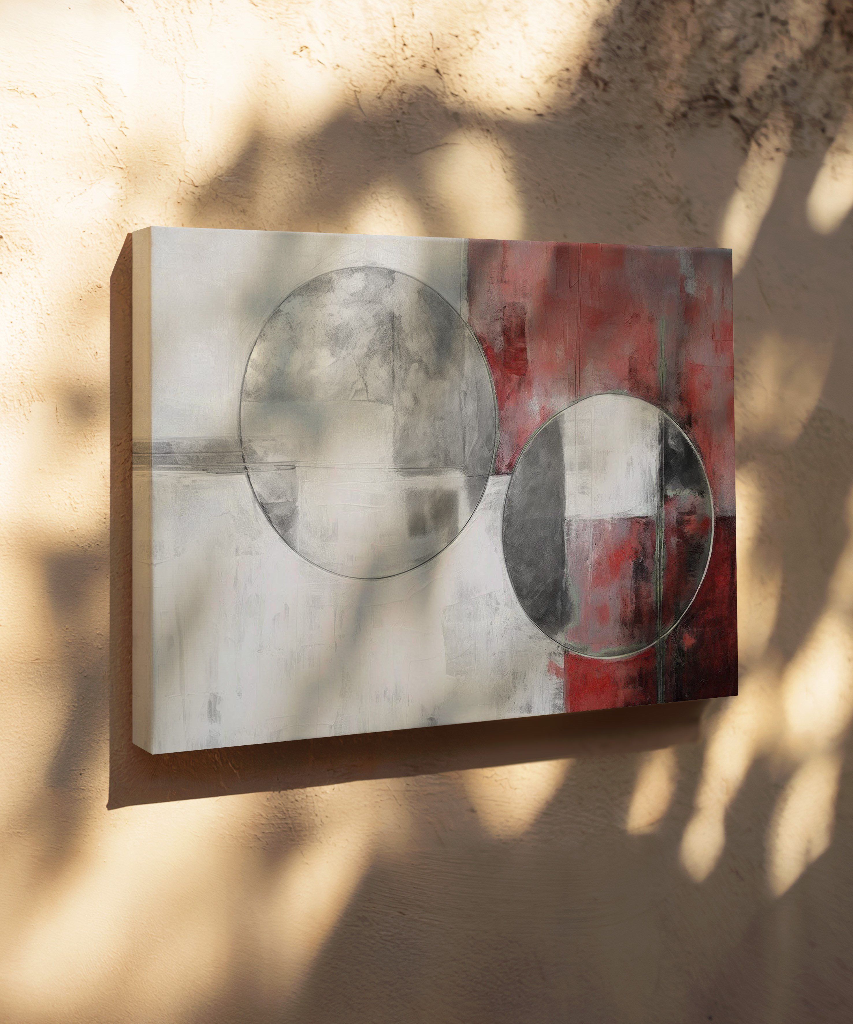 Gümüş Eşik | Yağlı Boya Dokulu Canvas Baskı