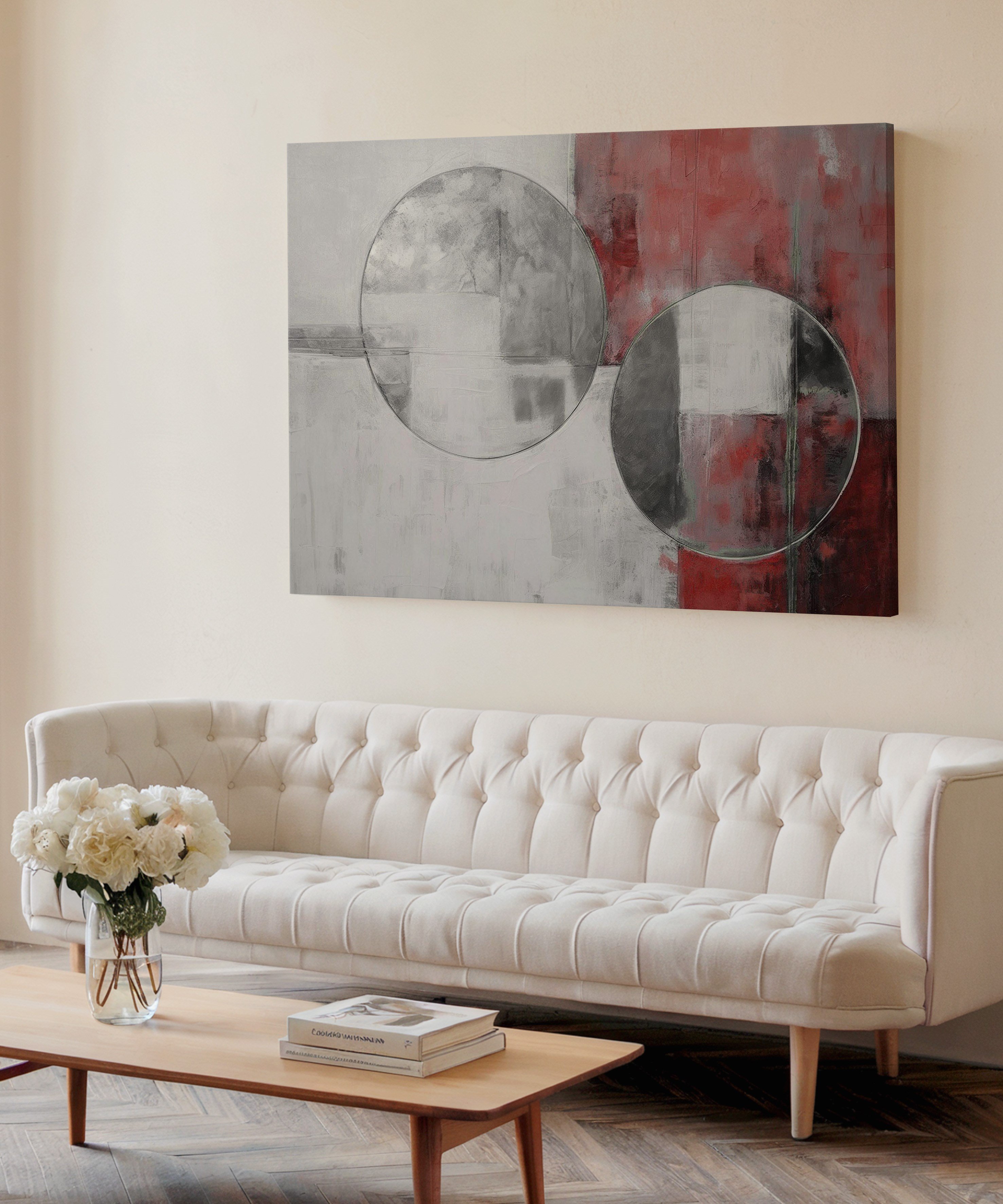 Gümüş Eşik | Yağlı Boya Dokulu Canvas Baskı