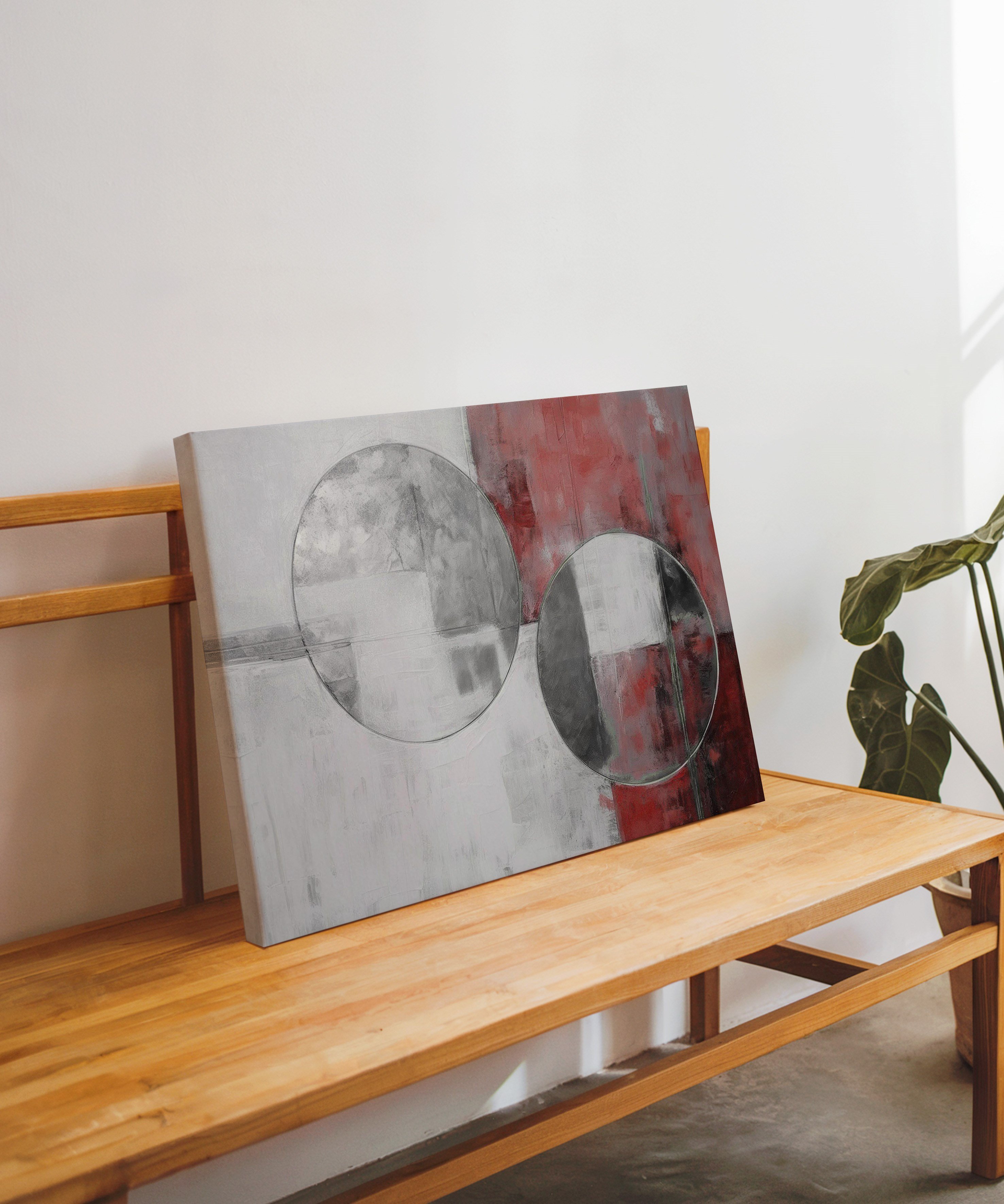 Gümüş Eşik | Yağlı Boya Dokulu Canvas Baskı