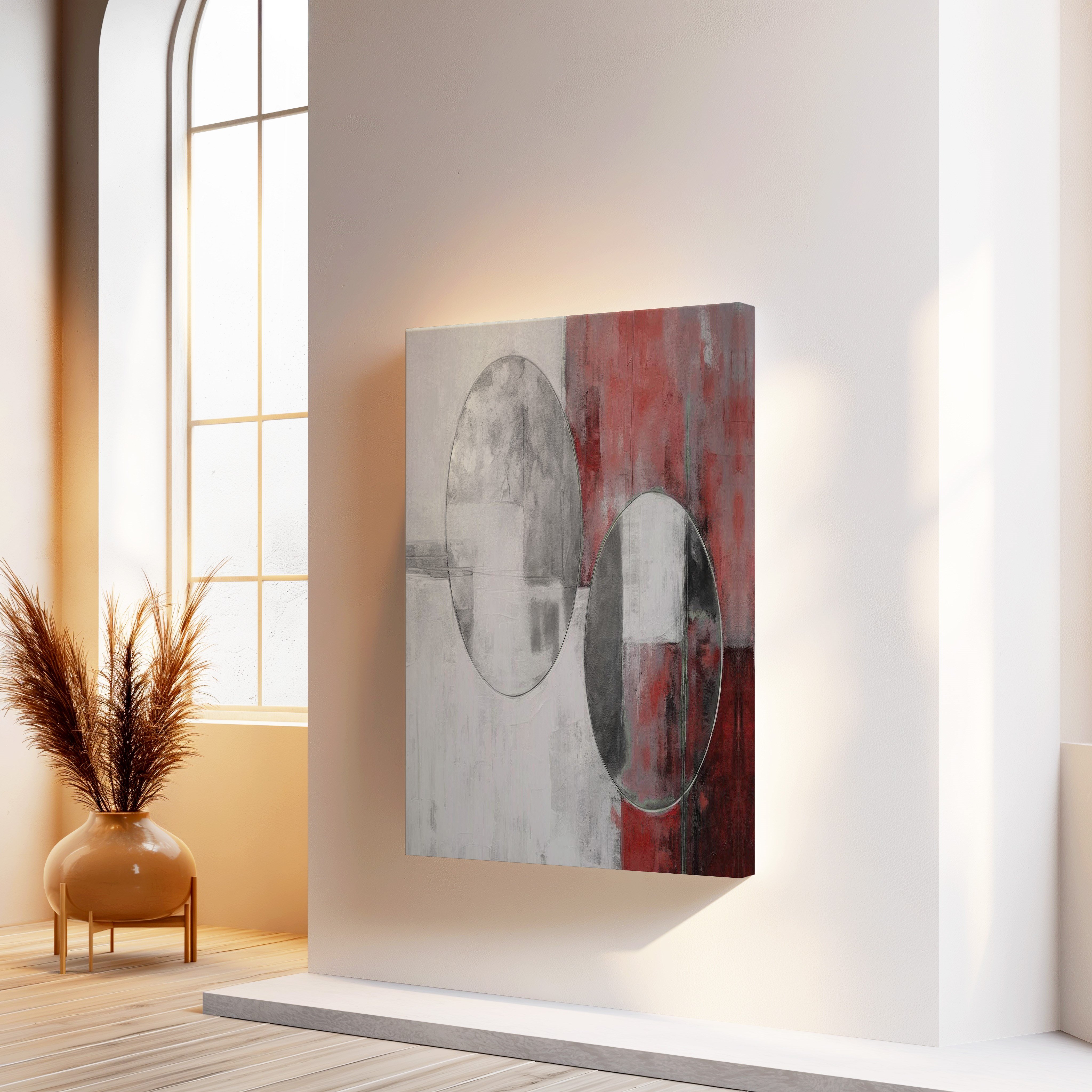 Gümüş Eşik | Yağlı Boya Dokulu Canvas Baskı