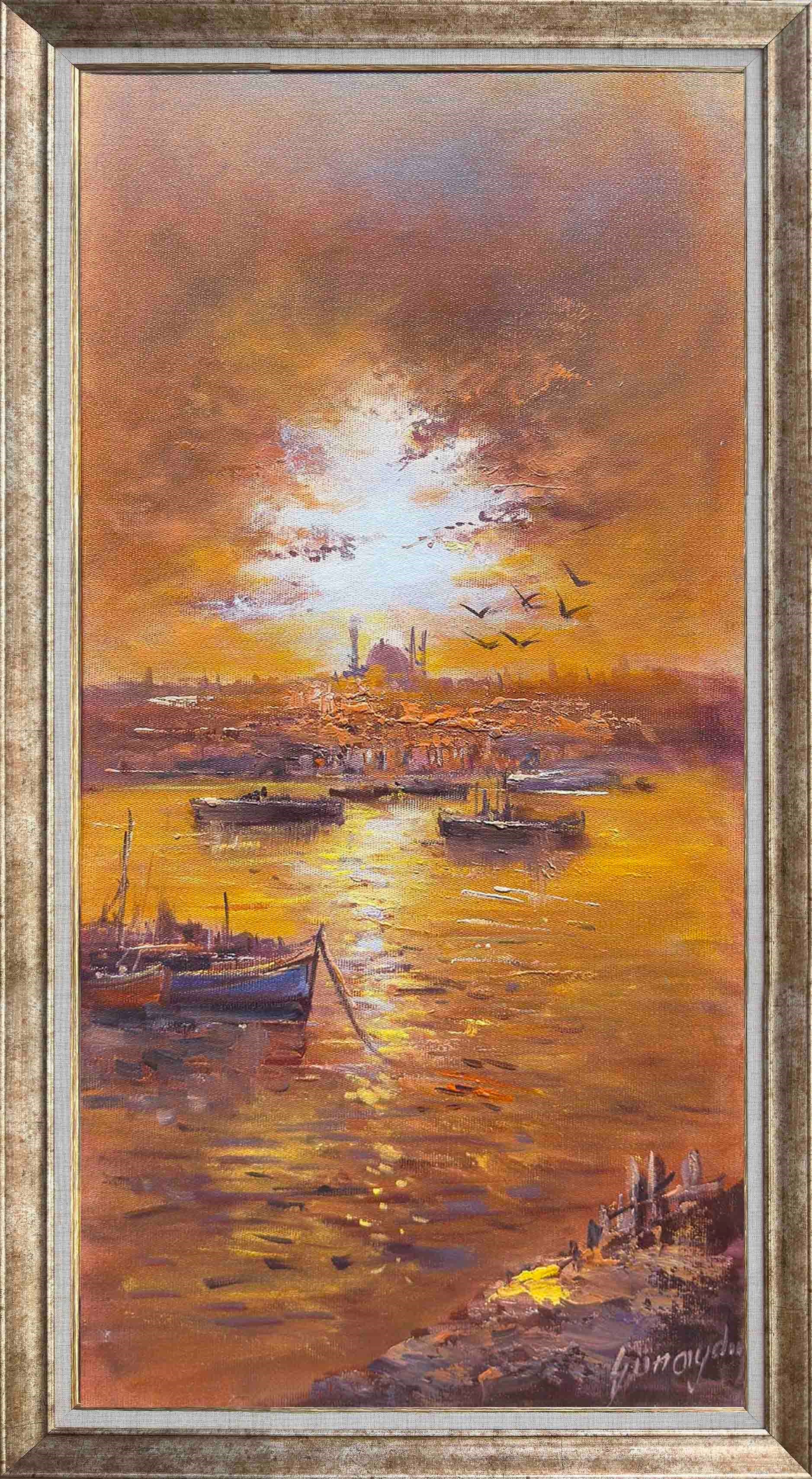 Günün Son Şarkısı | Yağlı Boya Tablo
