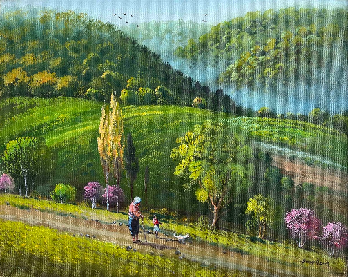 Hediyelik yağlı boya tablolar
