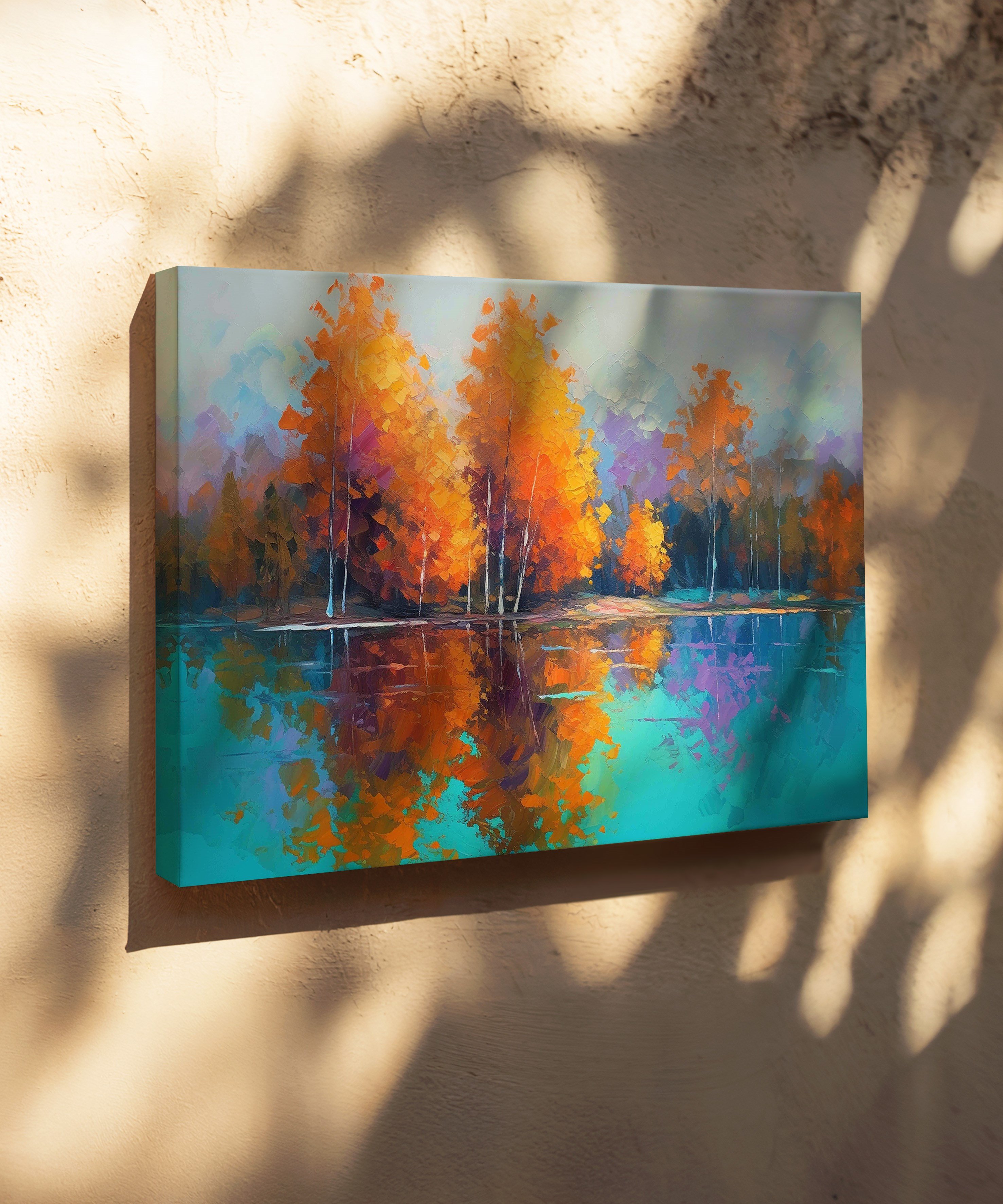 İkinci Mevsim | Yağlı Boya Dokulu Canvas Baskı