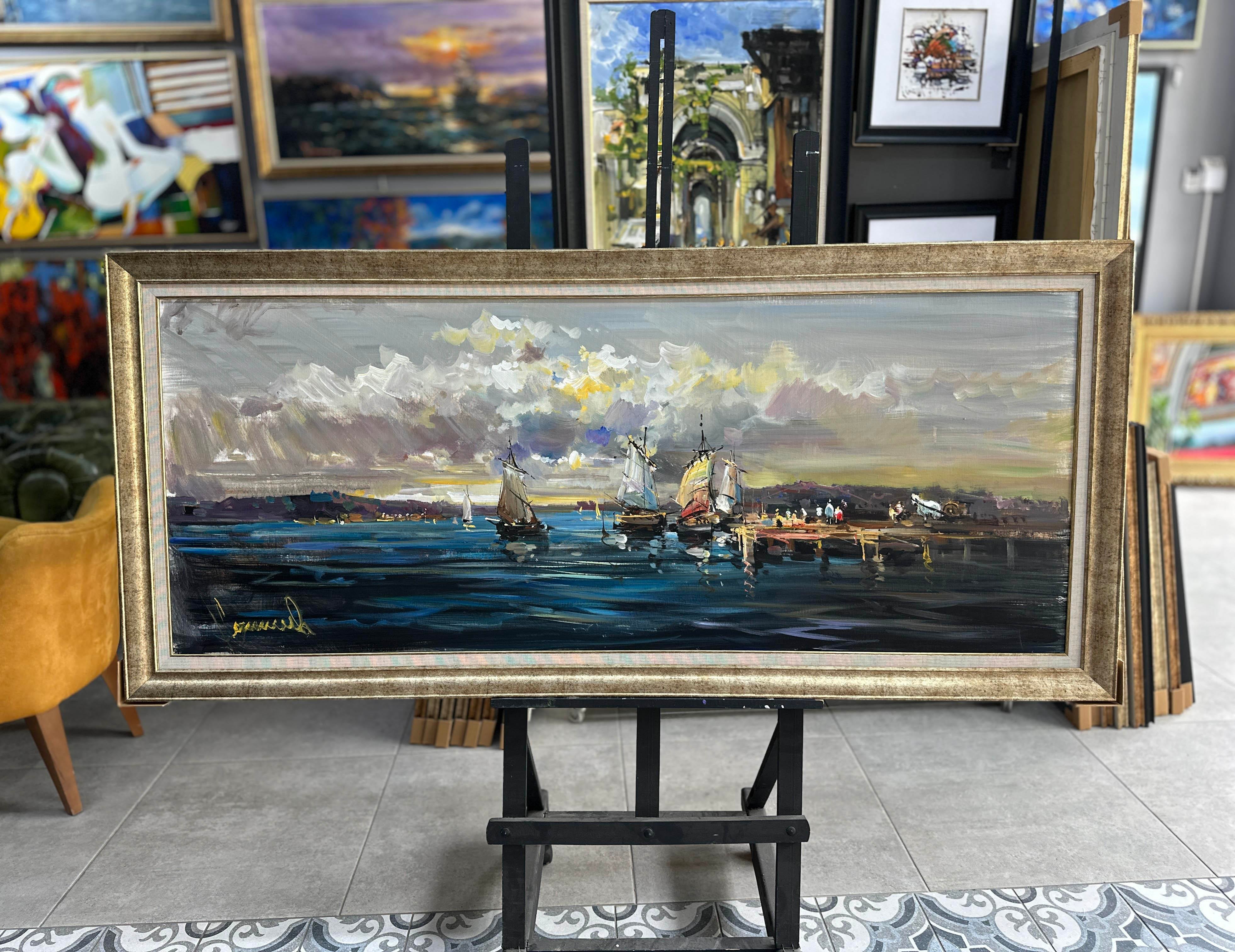 İlk Deniz | Yağlı Boya Tablo