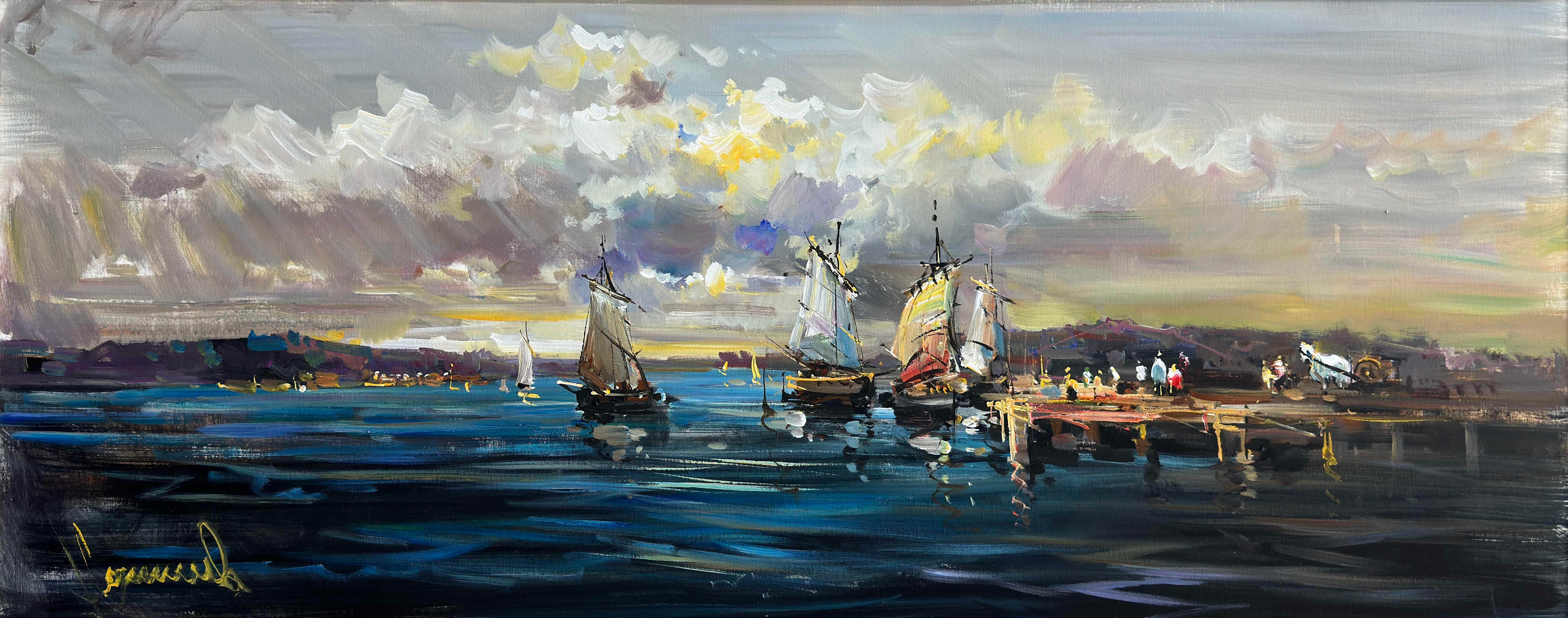 İlk Deniz | Yağlı Boya Tablo