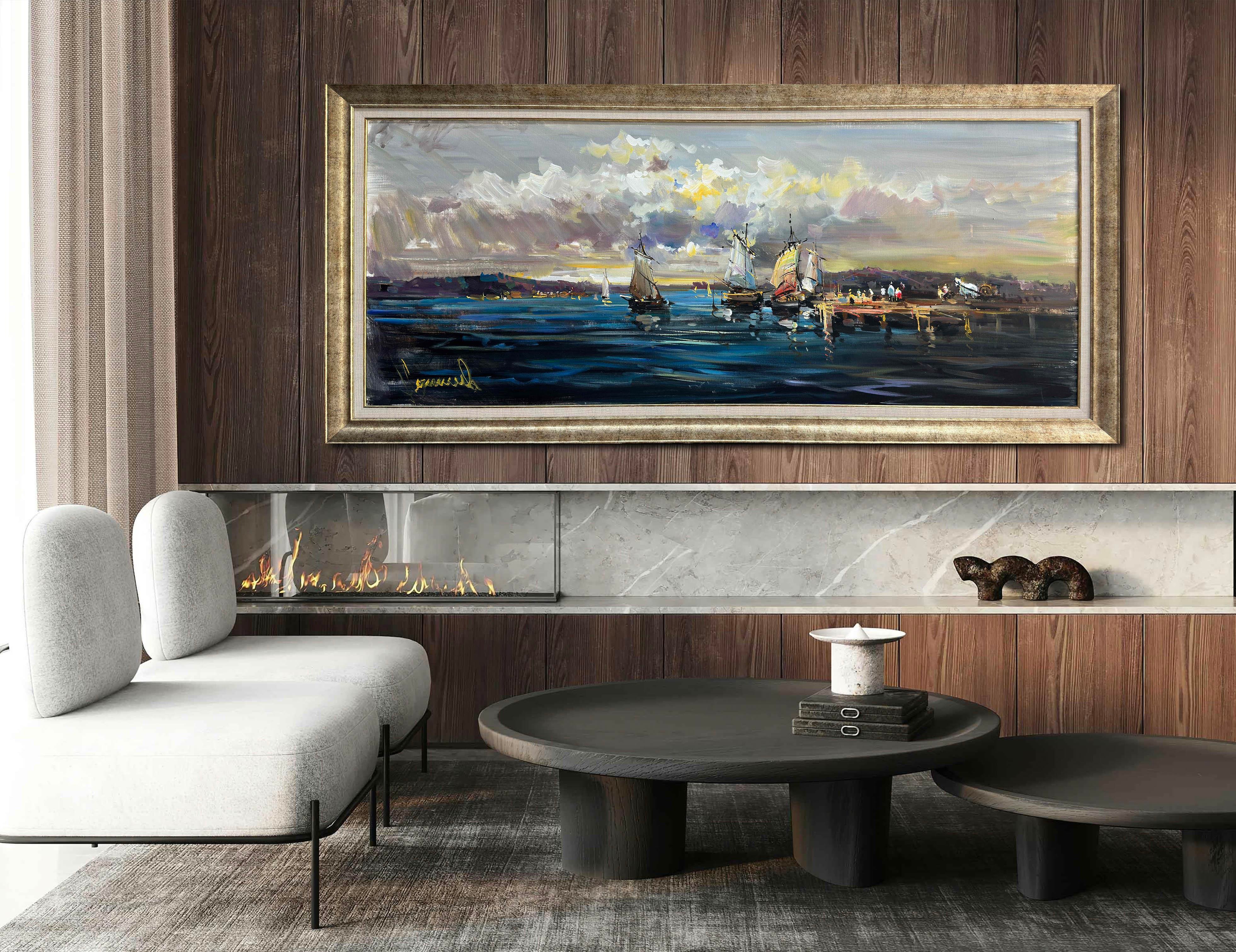 İlk Deniz | Yağlı Boya Tablo