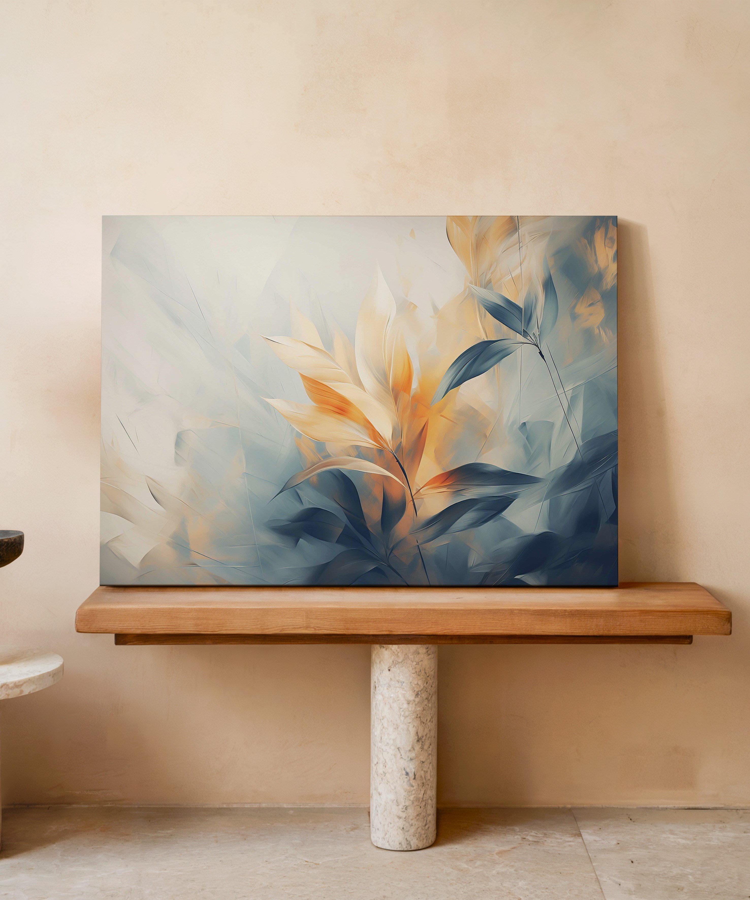 Işığın Fısıltısı | Yağlı Boya Dokulu Canvas Baskı