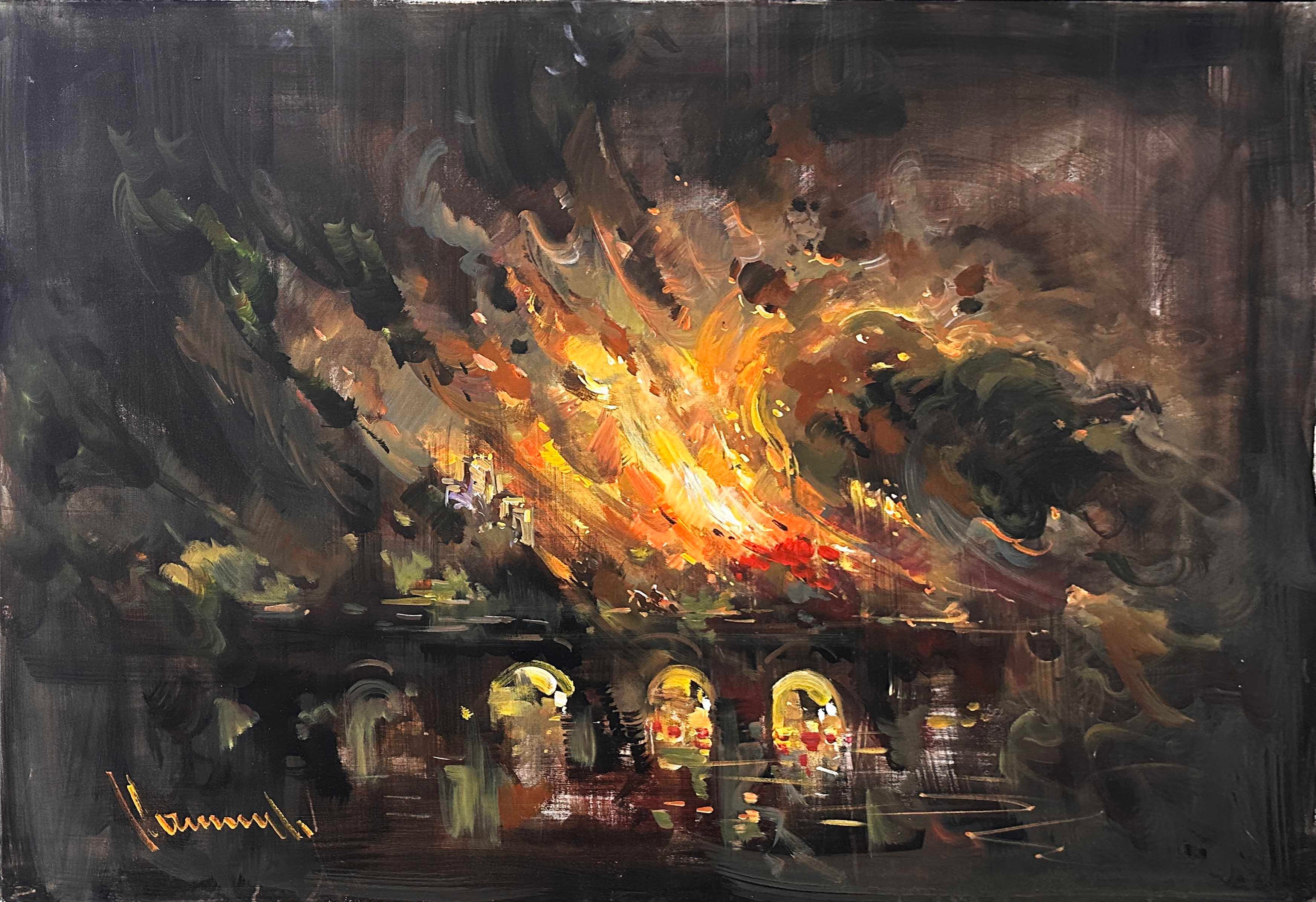 Işık Parseli | Yağlı Boya Tablo