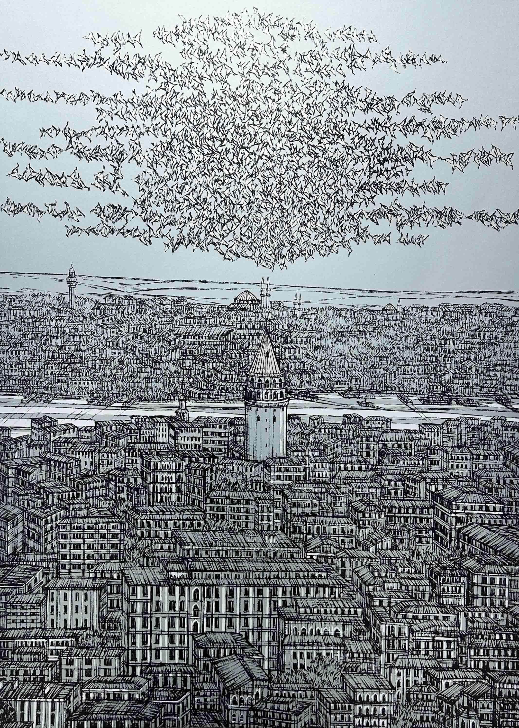 İstanbul, Galata 18-25 | DEVRİM ERBİL SERİGRAFİ BASKI