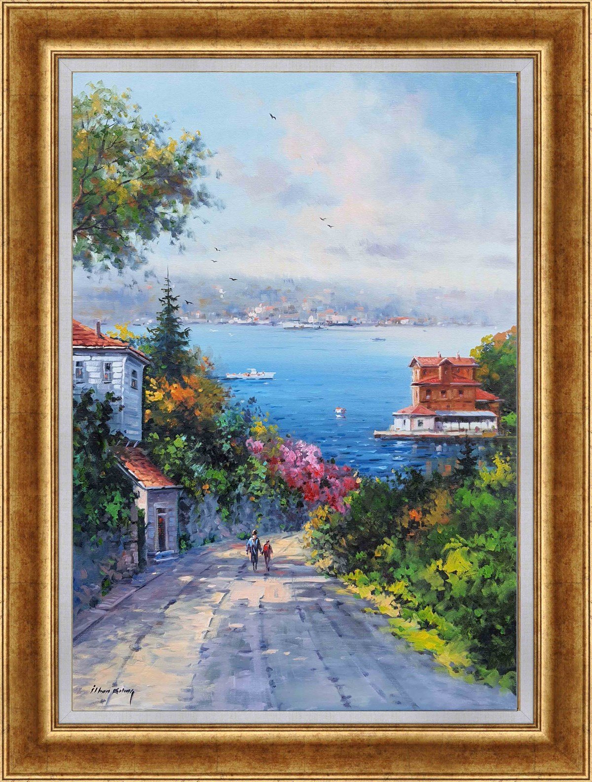 İstanbul Sokak | Yağlı Boya TabloYAĞLI BOYA ESERLER