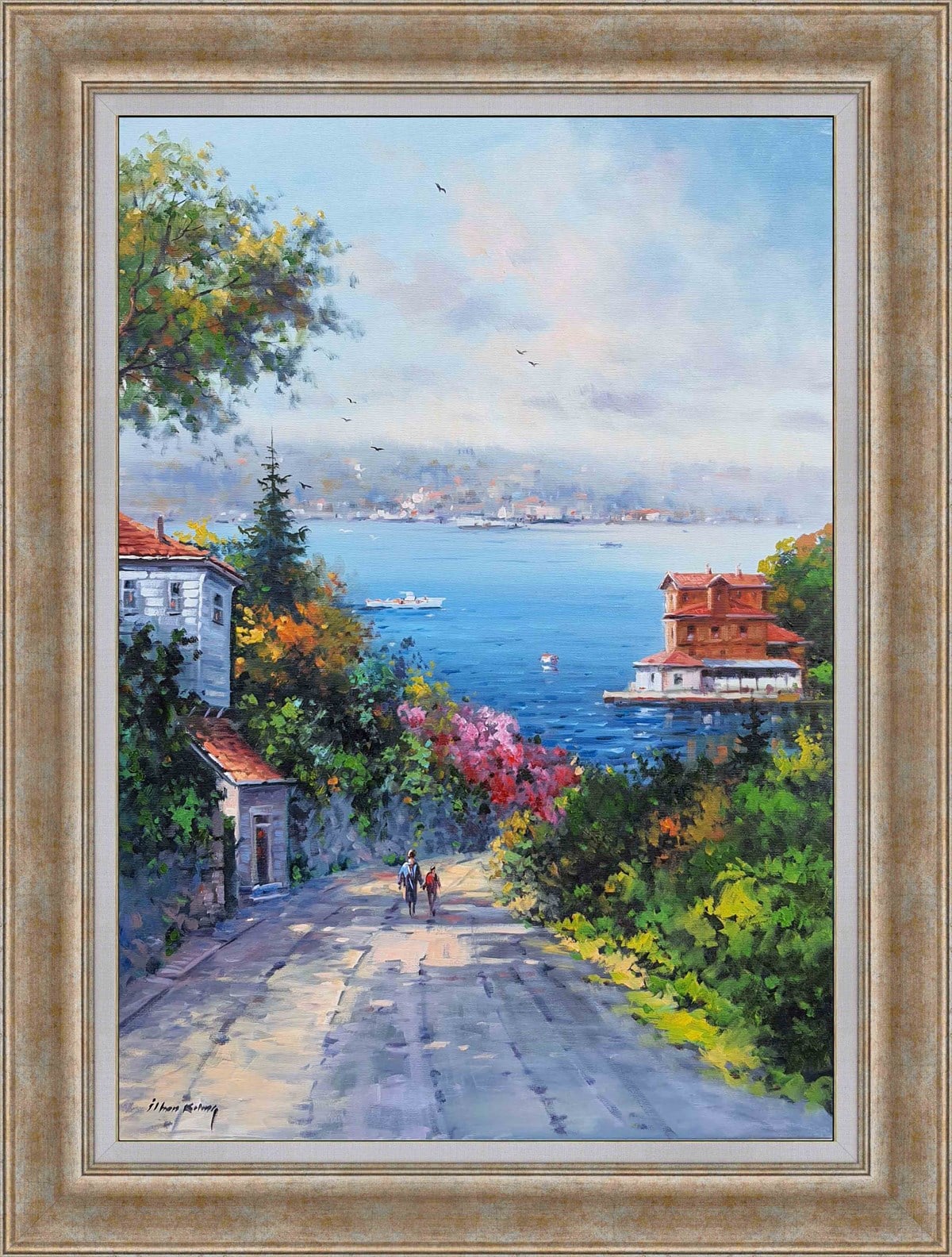 İstanbul Sokak | Yağlı Boya TabloYAĞLI BOYA ESERLER