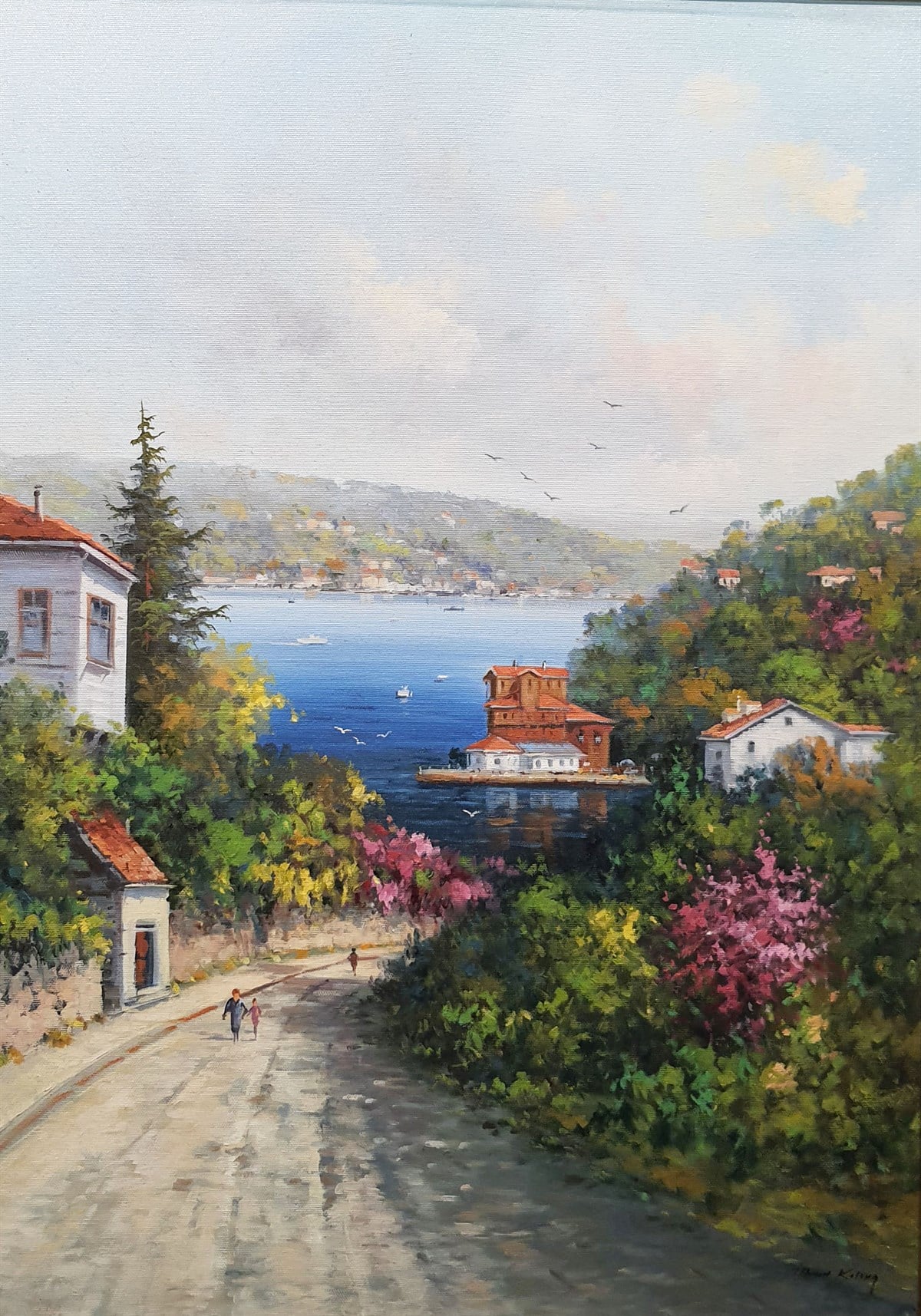 İstanbul Sokaklar | Yağlı Boya TabloYAĞLI BOYA ESERLER