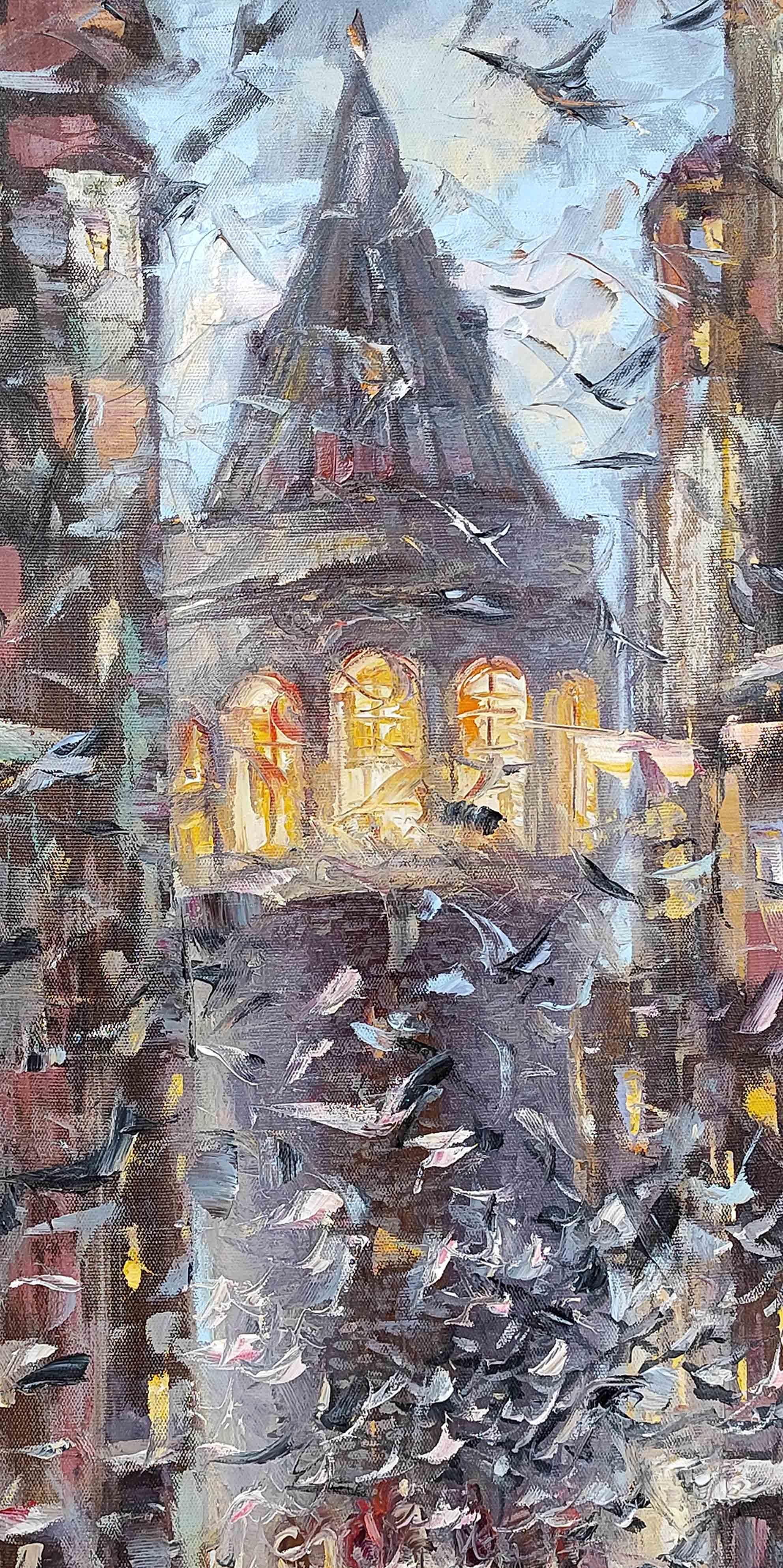 İstanbul Temalı Yağlı Boya Tablolarkozaart galeri | El yapımı orjinal yağlı boya tablo satış sitesi