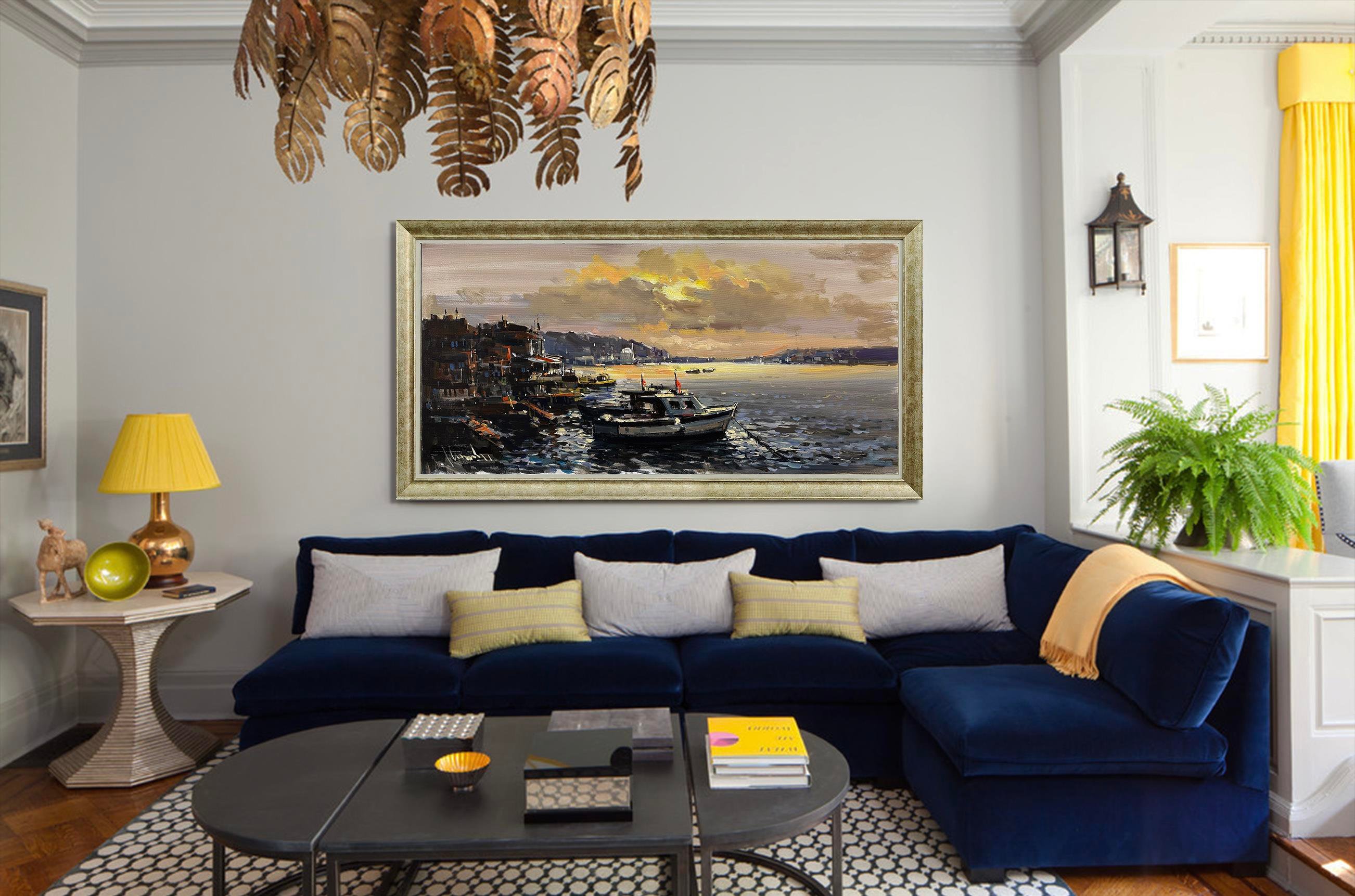 İstanbul Temalı Yağlı Boya Tablolarkozaart galeri | El yapımı orjinal yağlı boya tablo satış sitesi